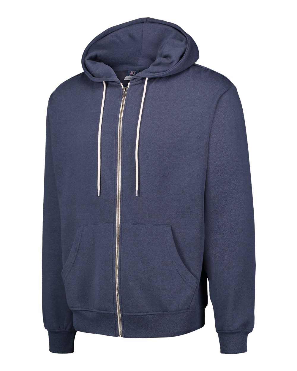 2349 MV Sport Retro Heather Full-Zip Hooded Sweatshirt - Siide Image