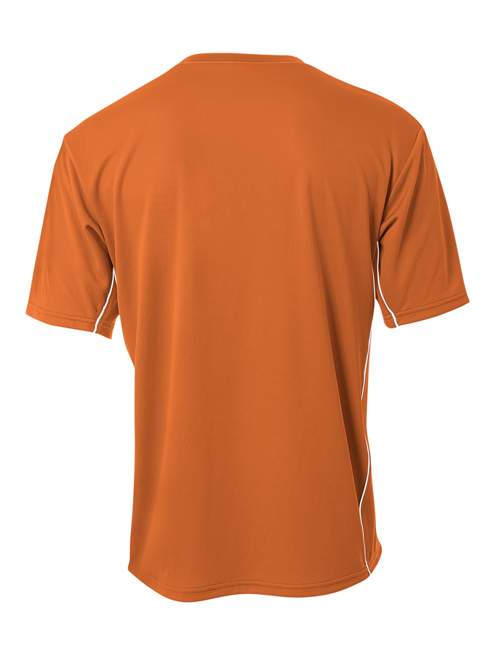 N3018 A4 Mens Liga V-Neck Soccer Jersey N3018 A4 Mens Liga V-Neck Soccer Jersey - Back Image