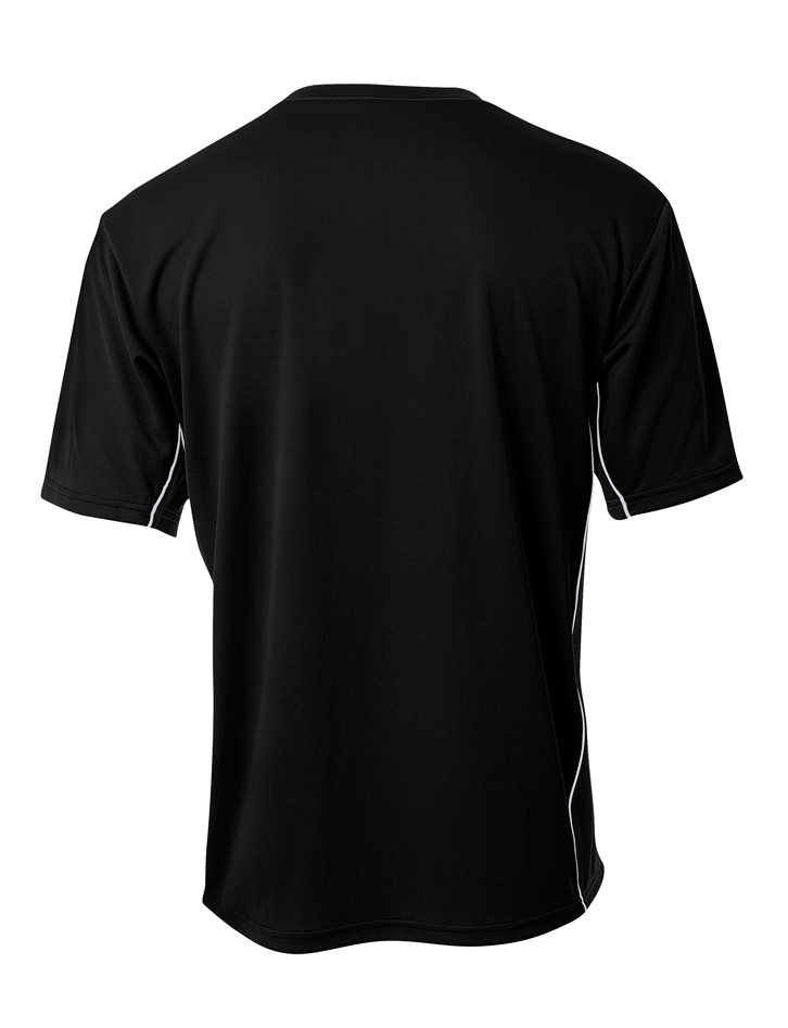 N3018 A4 Mens Liga V-Neck Soccer Jersey - Back Image