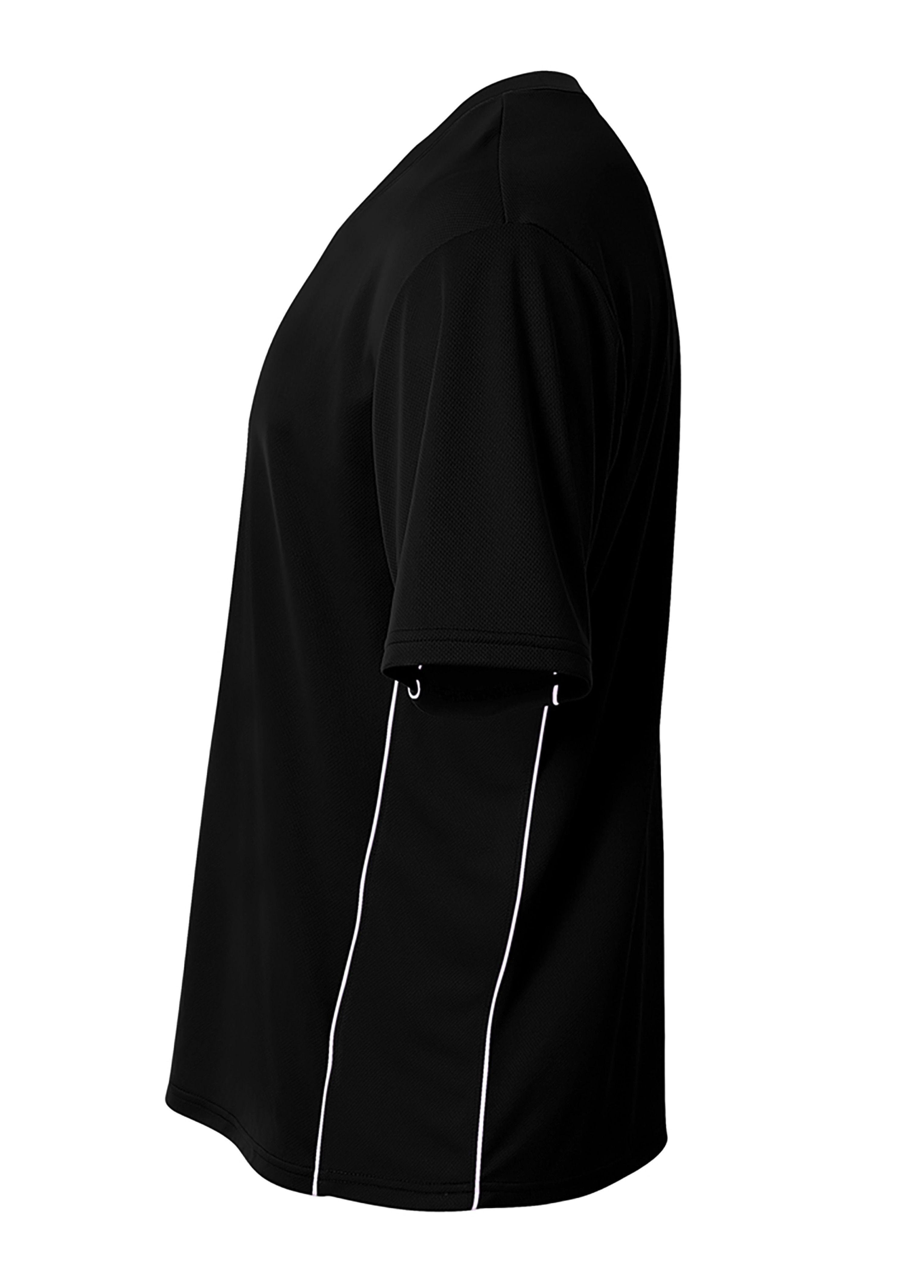 N3018 A4 Mens Liga V-Neck Soccer Jersey - Siide Image