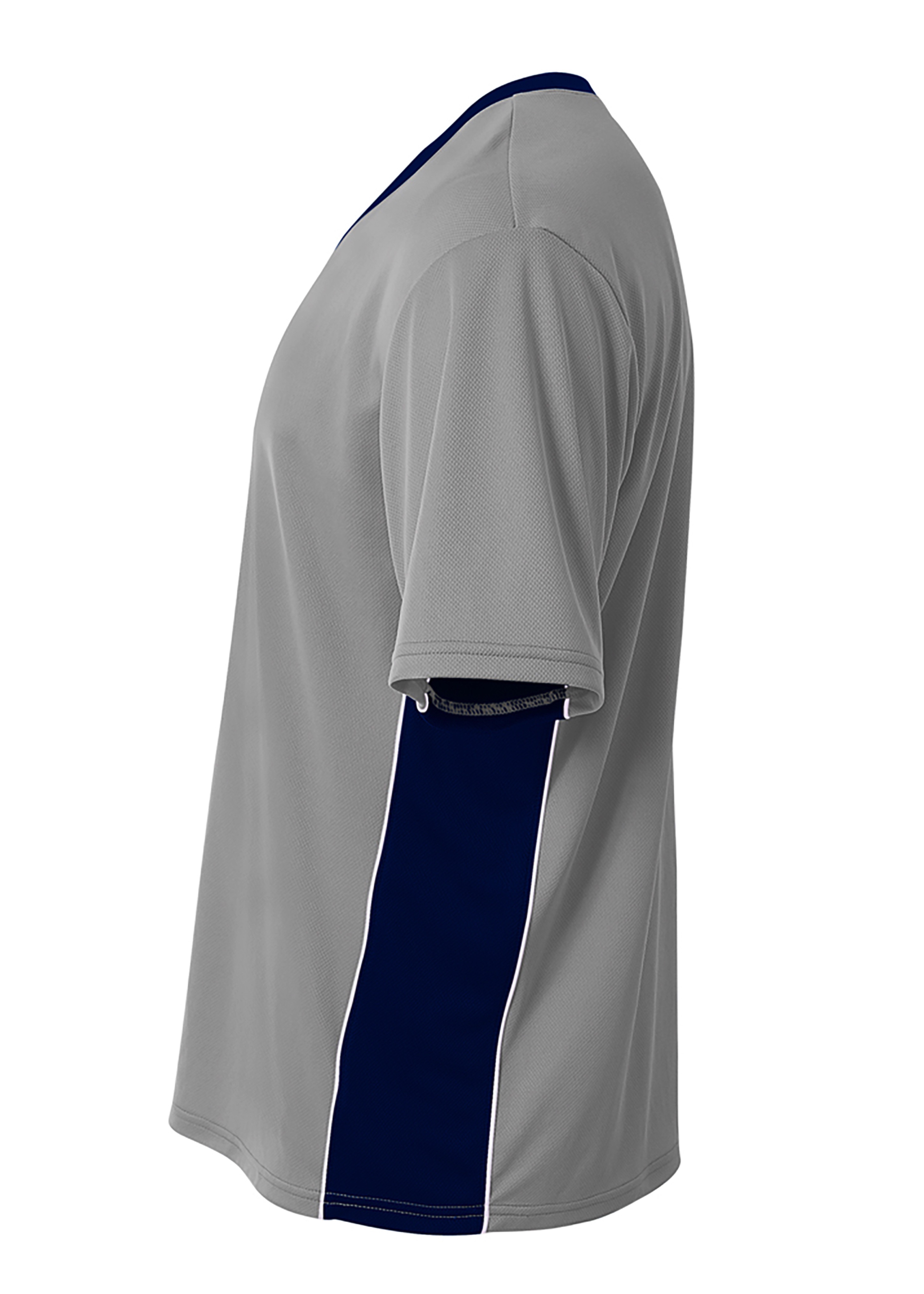 N3018 A4 Mens Liga V-Neck Soccer Jersey N3018 A4 Mens Liga V-Neck Soccer Jersey - Siide Image