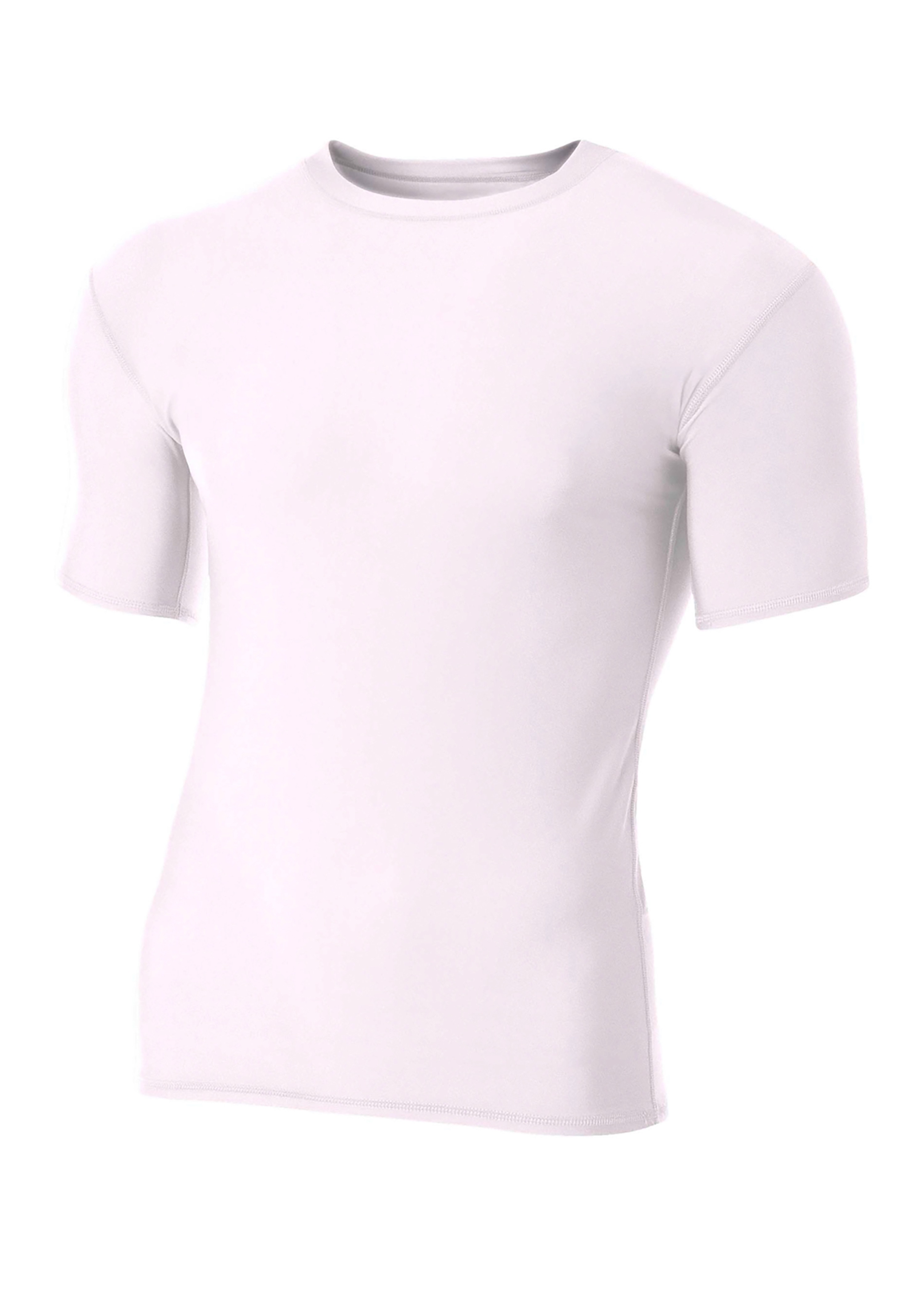 N3130 A4 Adult Polyester Spandex Short Sleeve Compression T-Shirt N3130 A4 Adult Polyester Spandex Short Sleeve Compression T-Shirt