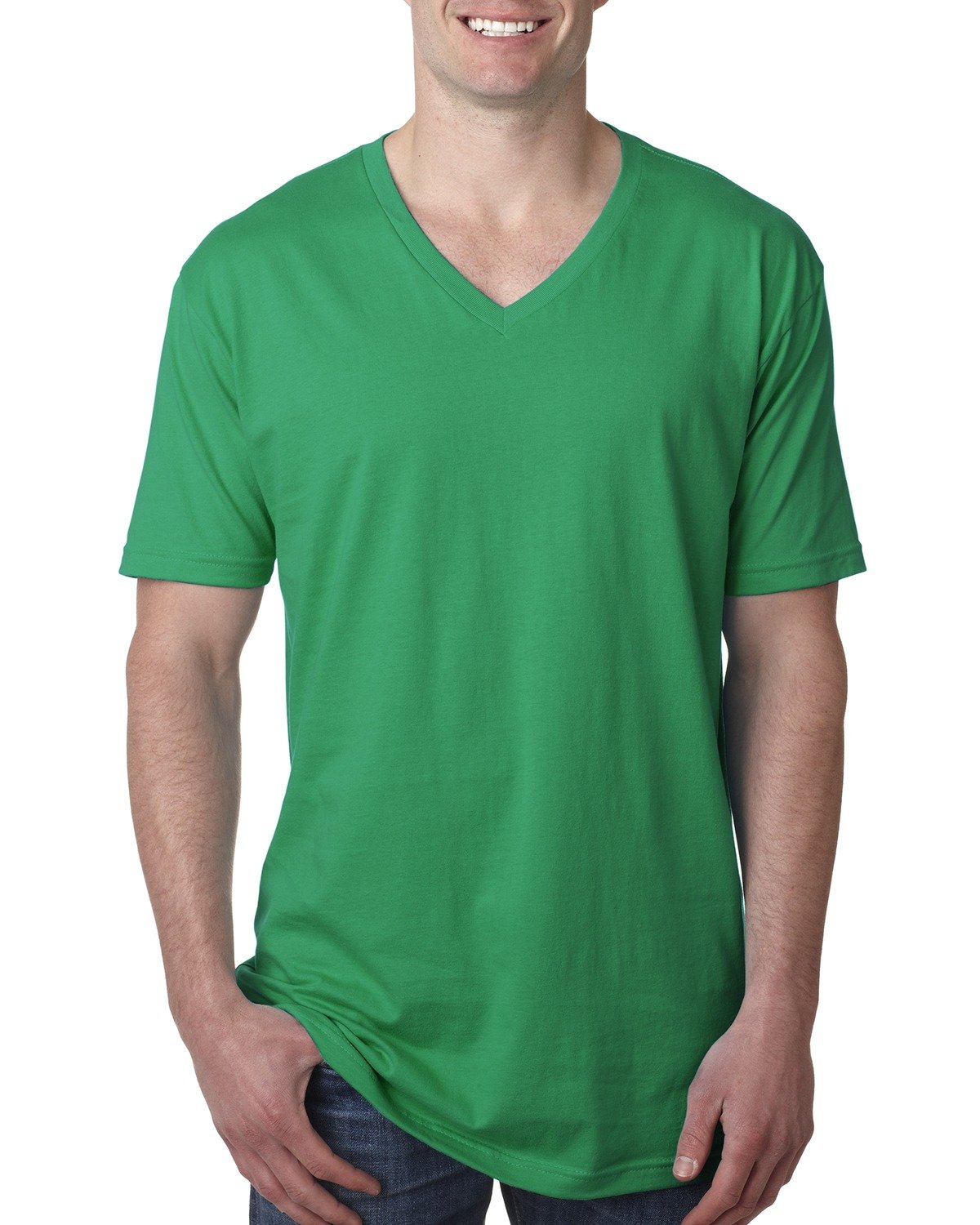 N3200 Next Level Mens Cotton V