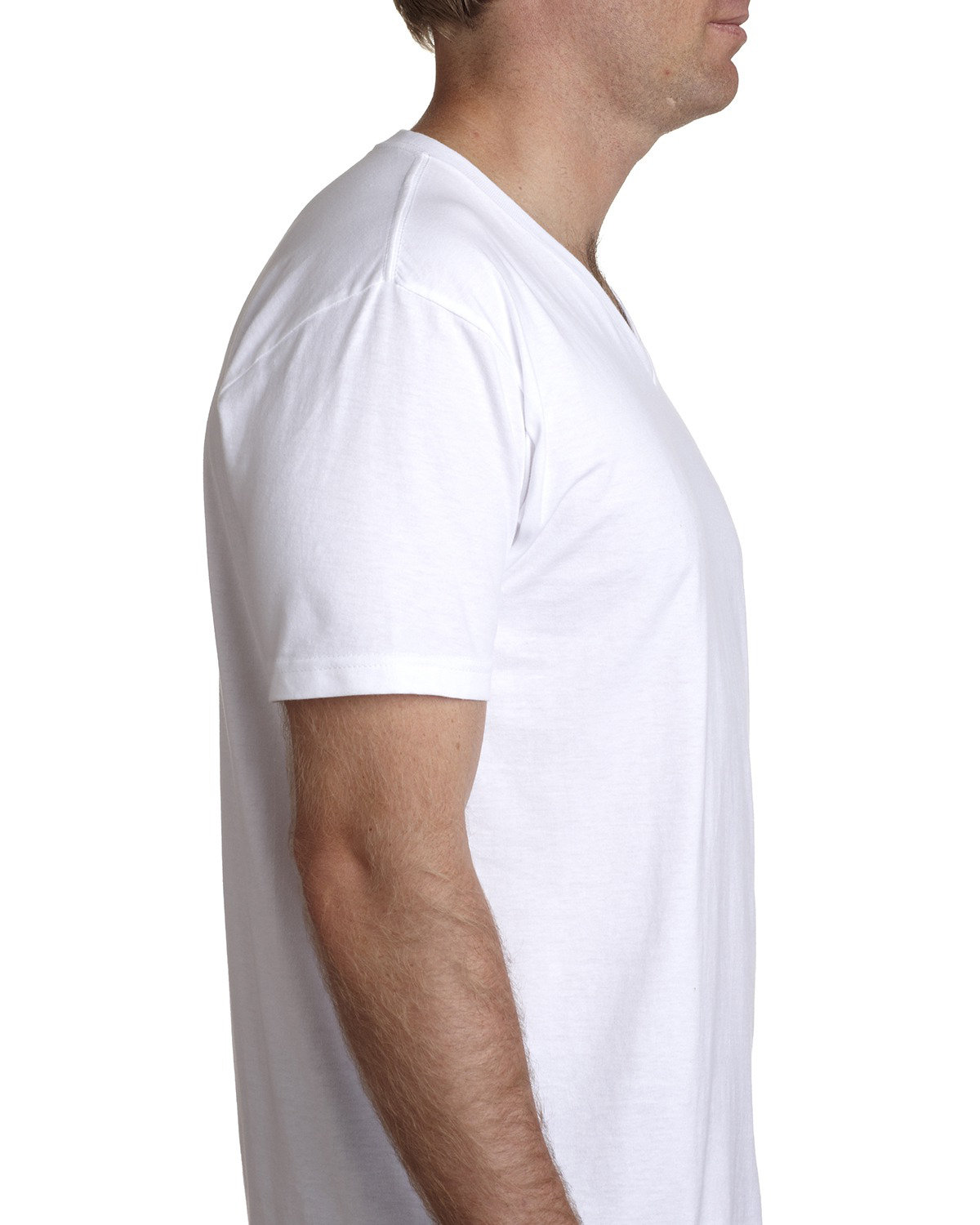 N3200 Next Level Mens Cotton V - Siide Image