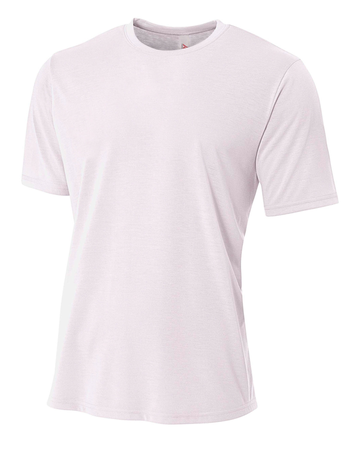 N3264 A4 Mens Short Sleeve Spun Poly T-Shirt