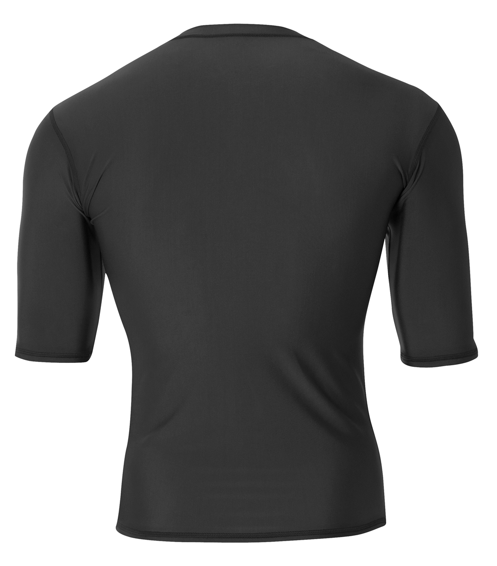 N3283 A4 Mens 7 vs 7 Compression T-Shirt N3283 A4 Mens 7 vs 7 Compression T-Shirt - Back Image