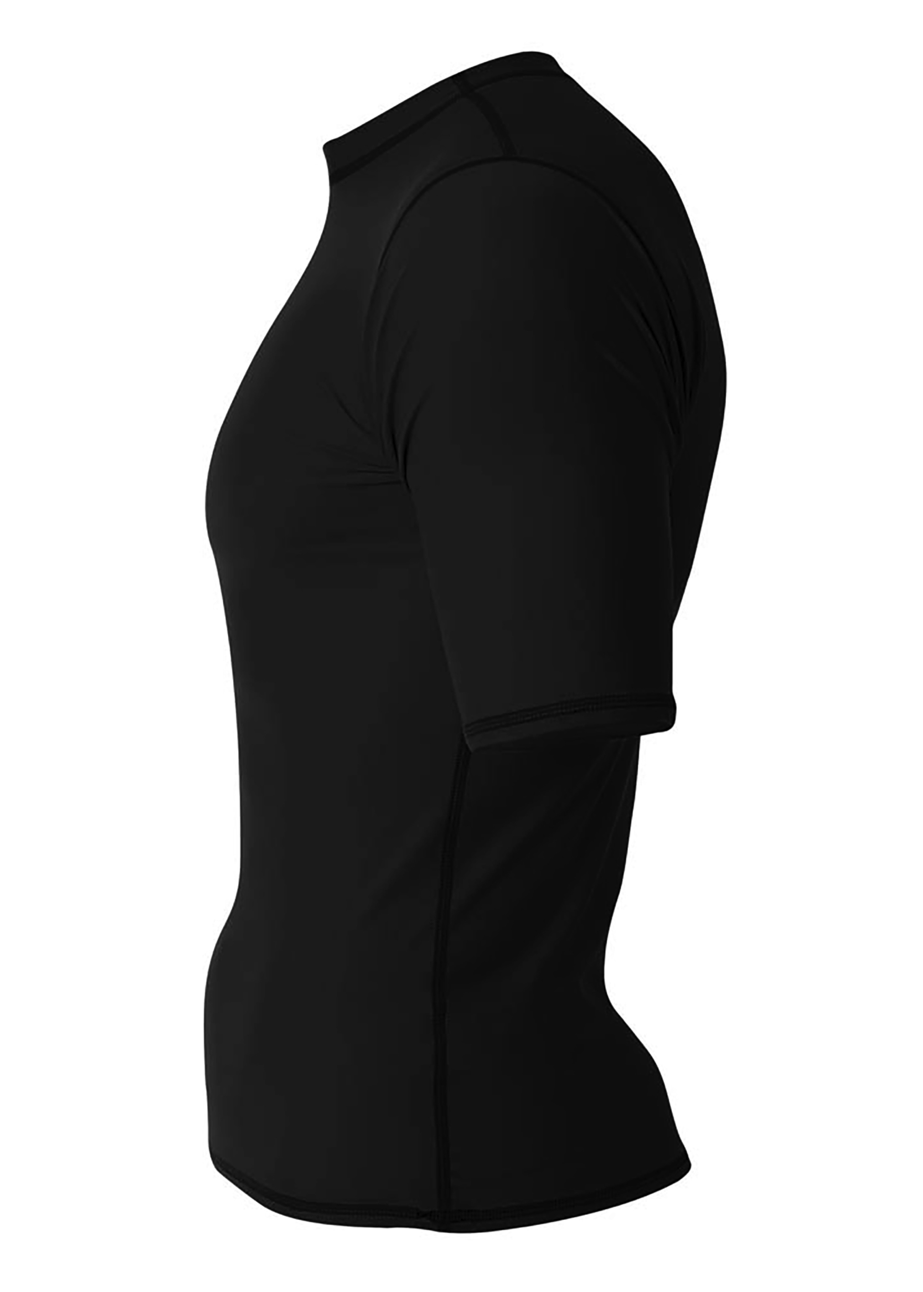 N3283 A4 Mens 7 vs 7 Compression T-Shirt N3283 A4 Mens 7 vs 7 Compression T-Shirt - Siide Image