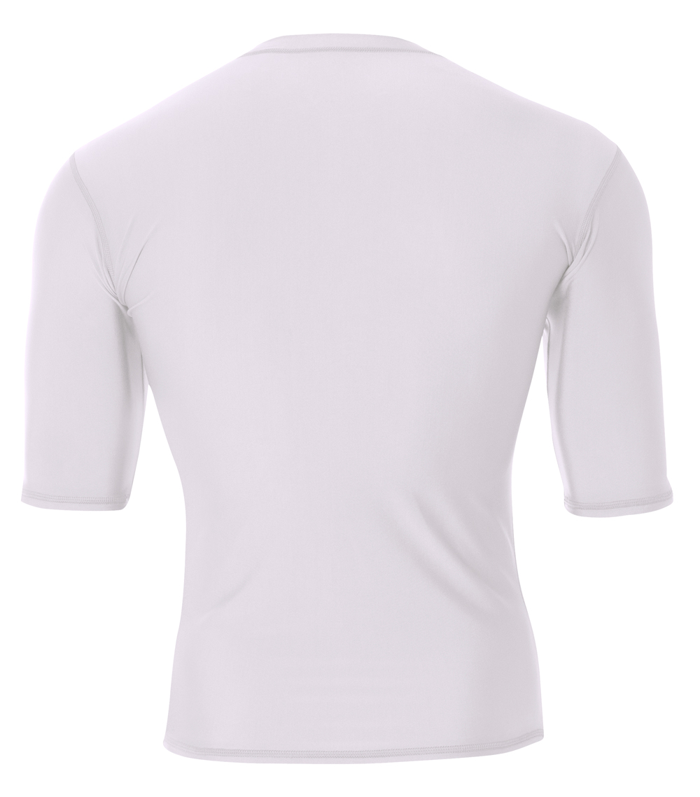 N3283 A4 Mens 7 vs 7 Compression T-Shirt N3283 A4 Mens 7 vs 7 Compression T-Shirt - Back Image