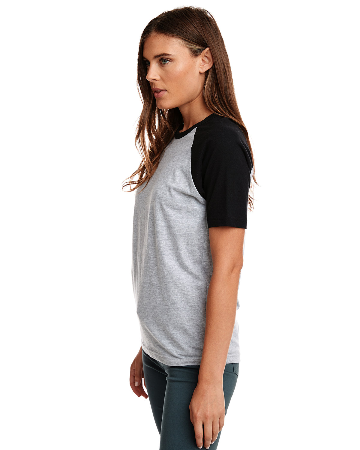 N3650 Next Level Unisex Raglan Short-Sleeve T-Shirt - Siide Image