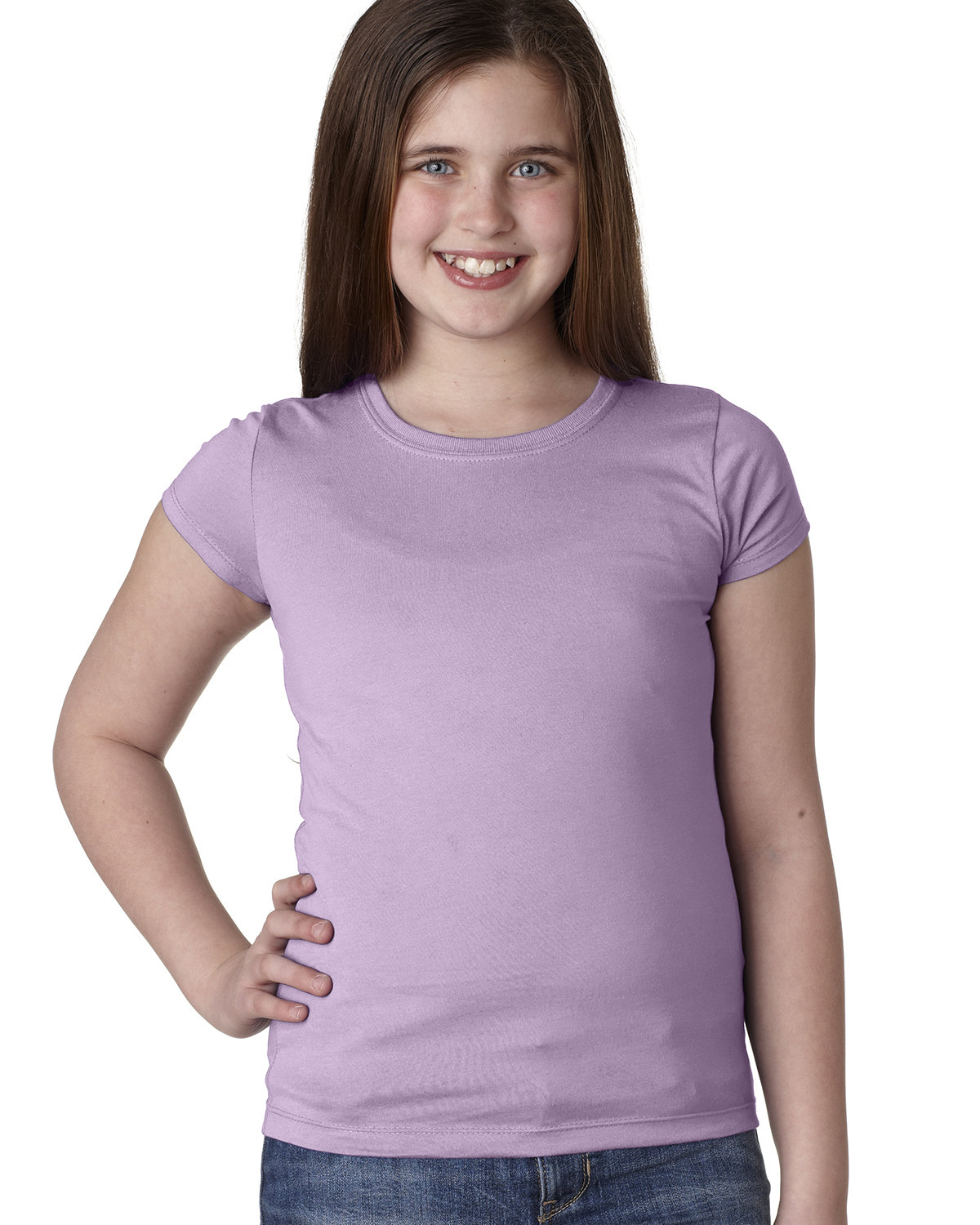 N3710 Next Level Youth Girls’ Princess T-Shirt