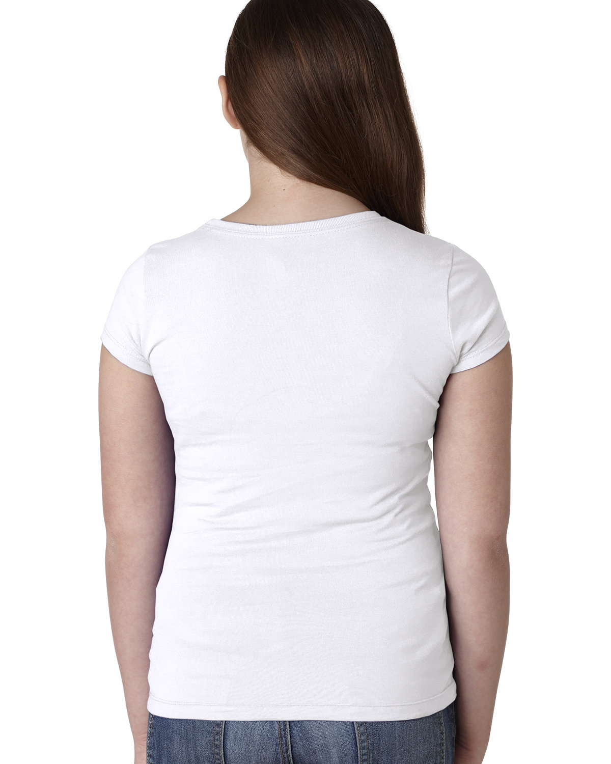 N3710 Next Level Youth Girls’ Princess T-Shirt N3710 Next Level Youth Girls’ Princess T-Shirt - Back Image