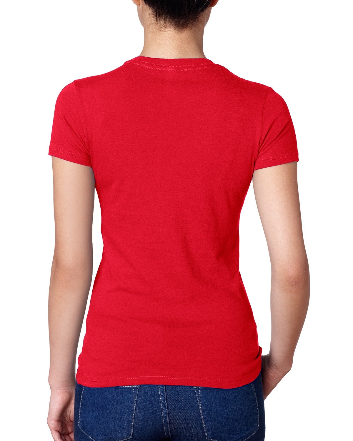 N3900 Next Level Ladies Boyfriend T-Shirt - Back Image