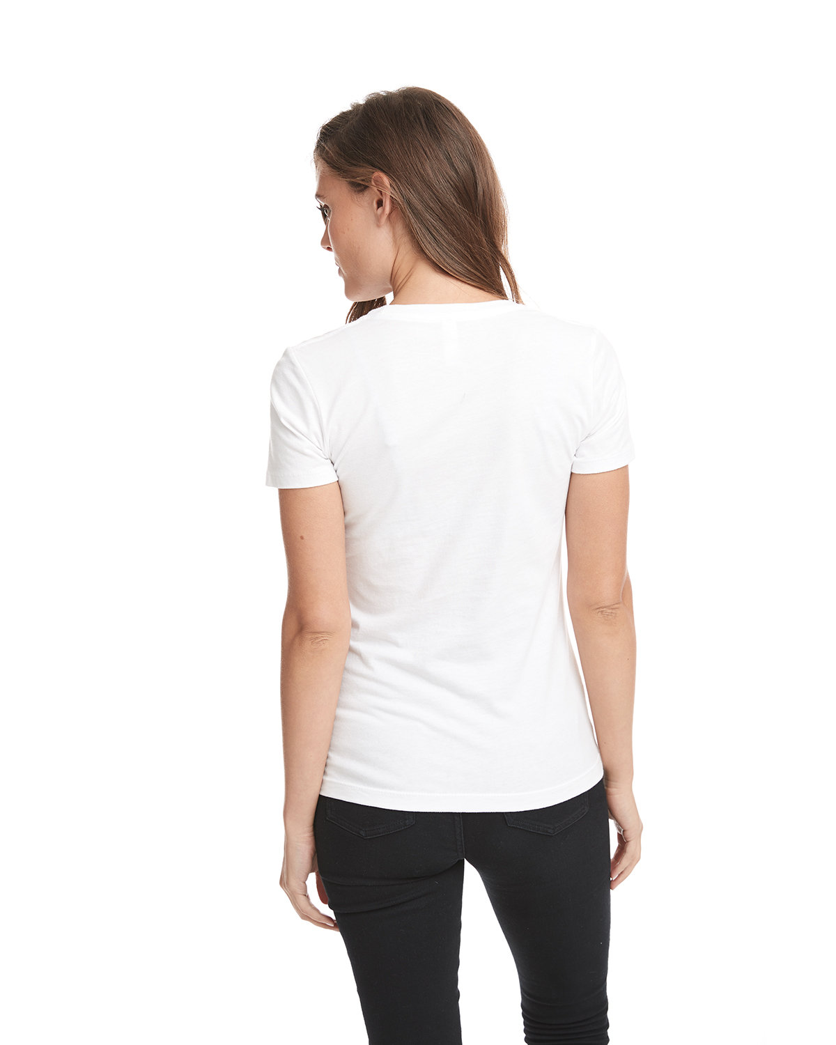 N3900 Next Level Ladies Boyfriend T-Shirt - Back Image