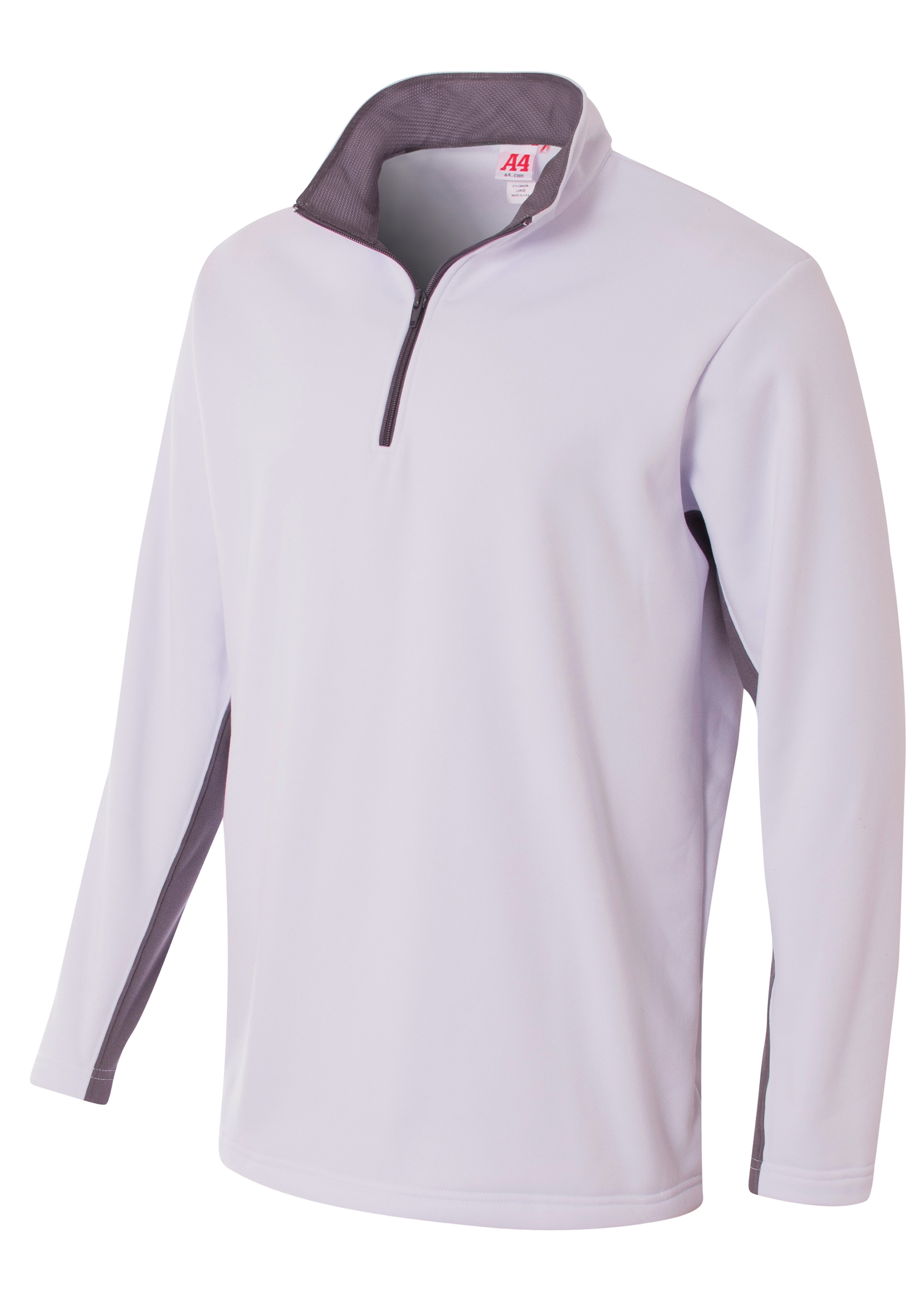 N4246 A4 Adult Tech Fleece 1/4 Zip Jacket