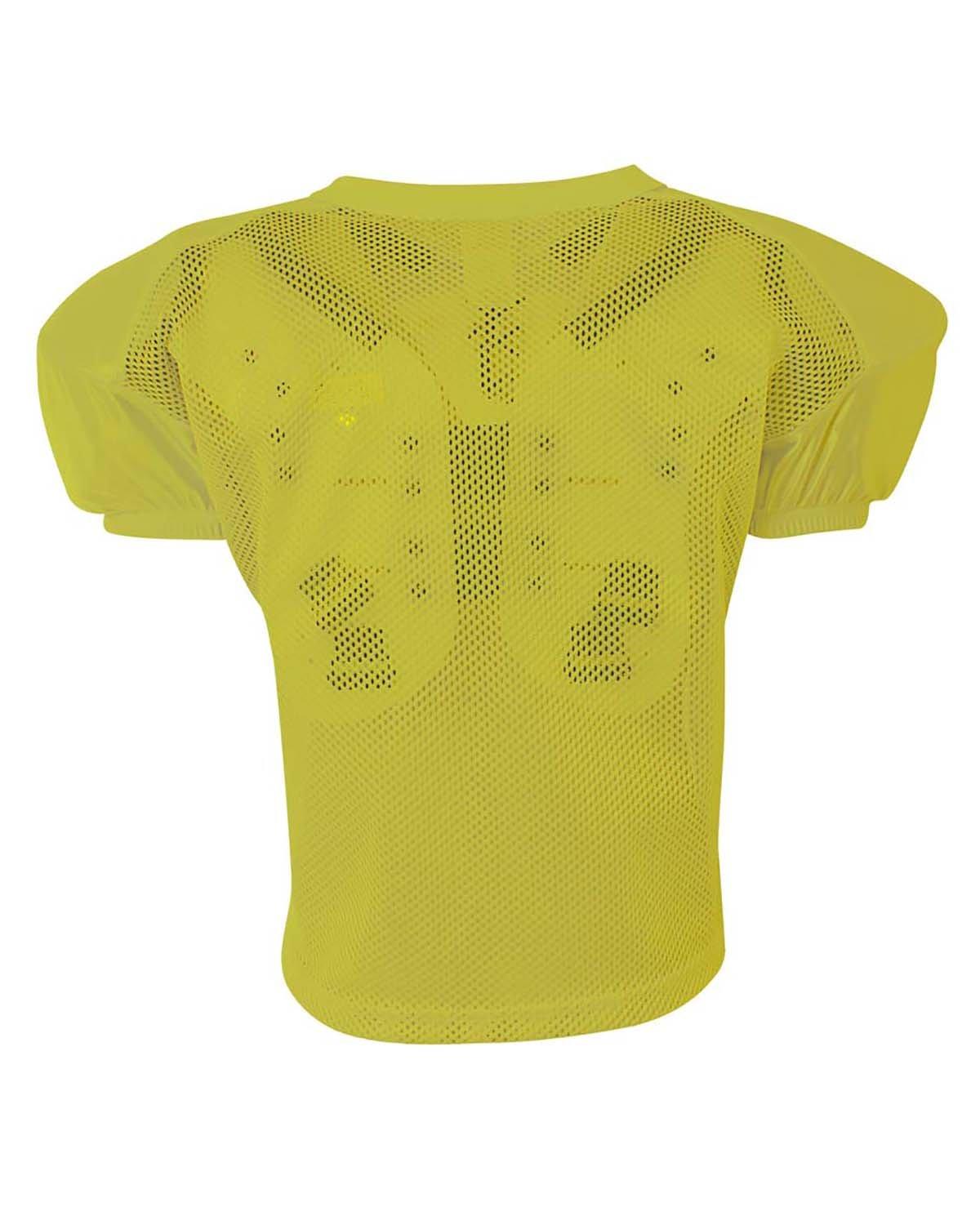 N4260 A4 Adult Drills Polyester Mesh Practice Jersey - Back Image