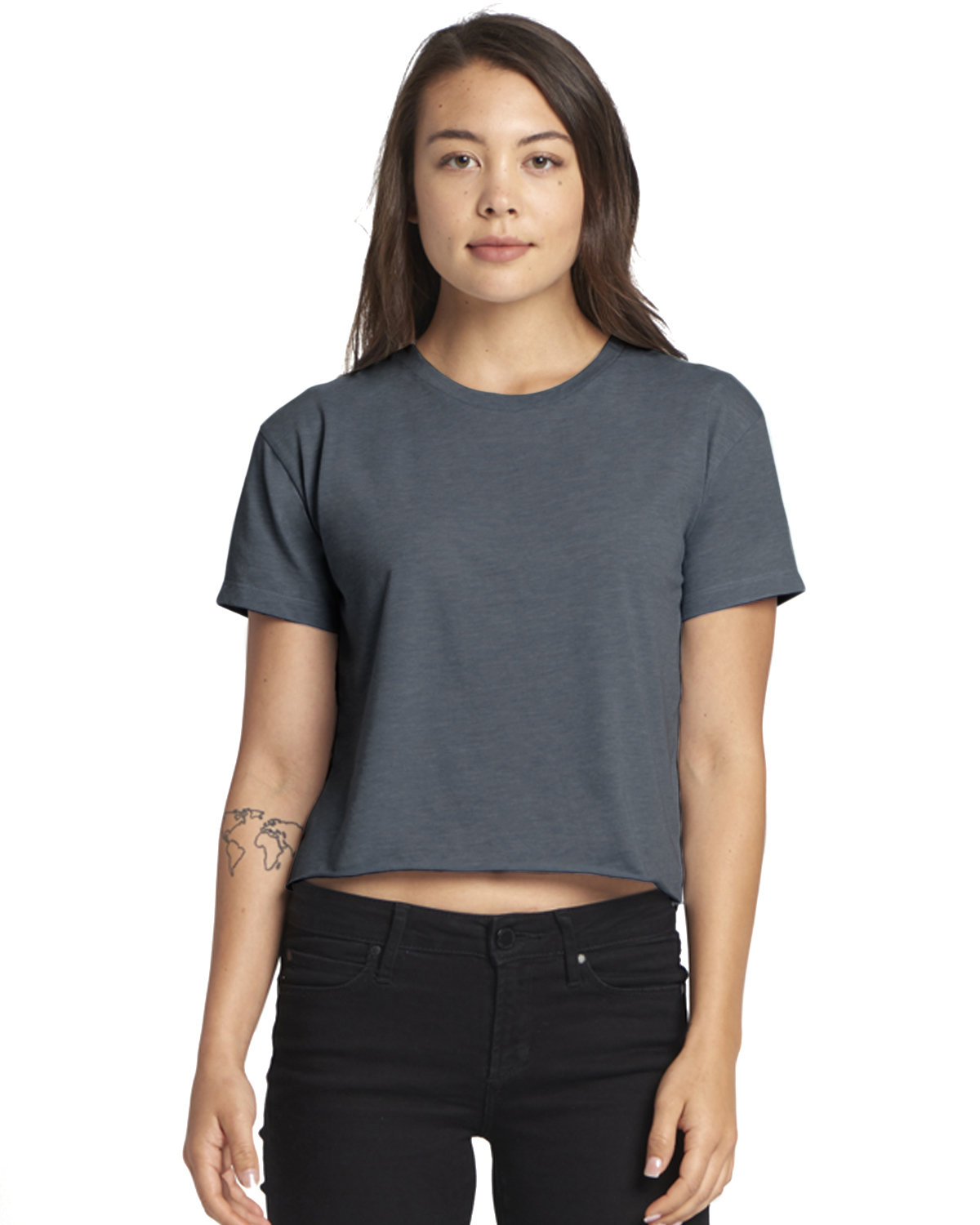 N5080 Next Level Ladies Festival Cali Crop T-Shirt