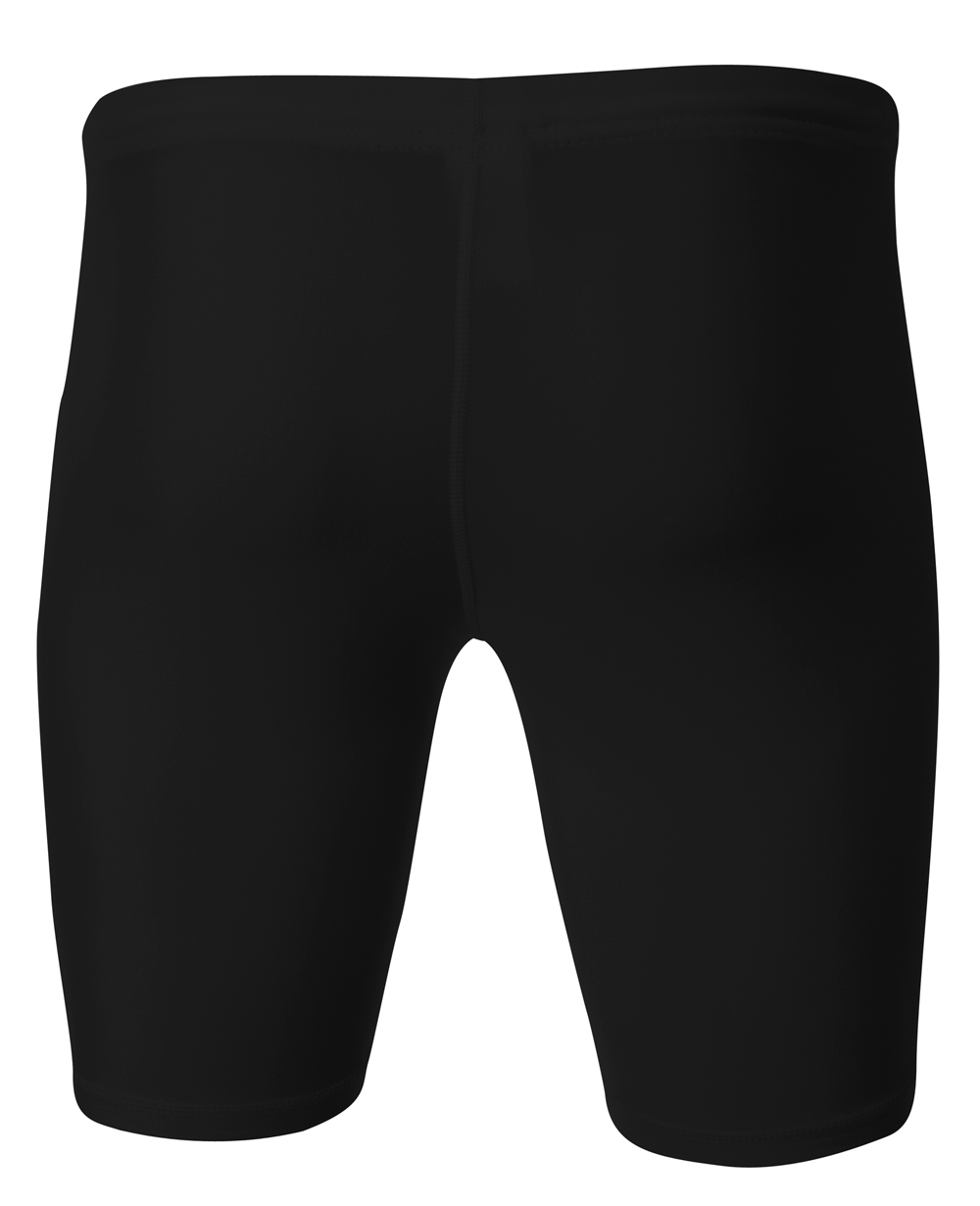 N5259 A4 Mens 8" Inseam Compression Shorts N5259 A4 Mens 8" Inseam Compression Shorts - Back Image
