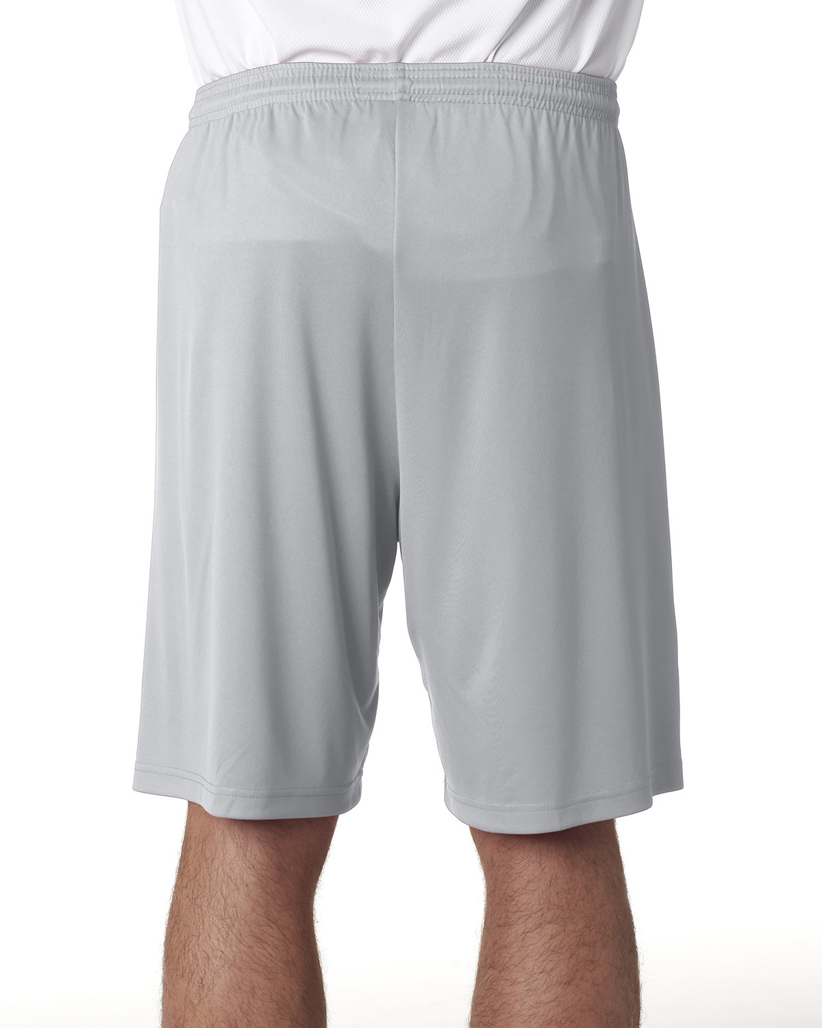 men’s polyester shorts N5283 A4 Mens 9" Inseam Performance Short - Back Image
