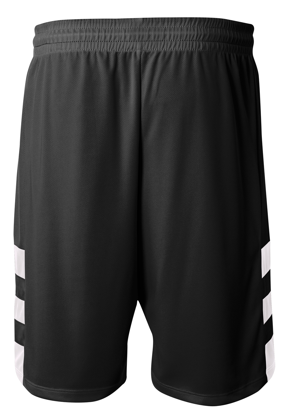N5334 A4 Adult 10" Inseam Reversible Speedway Shorts - Back Image