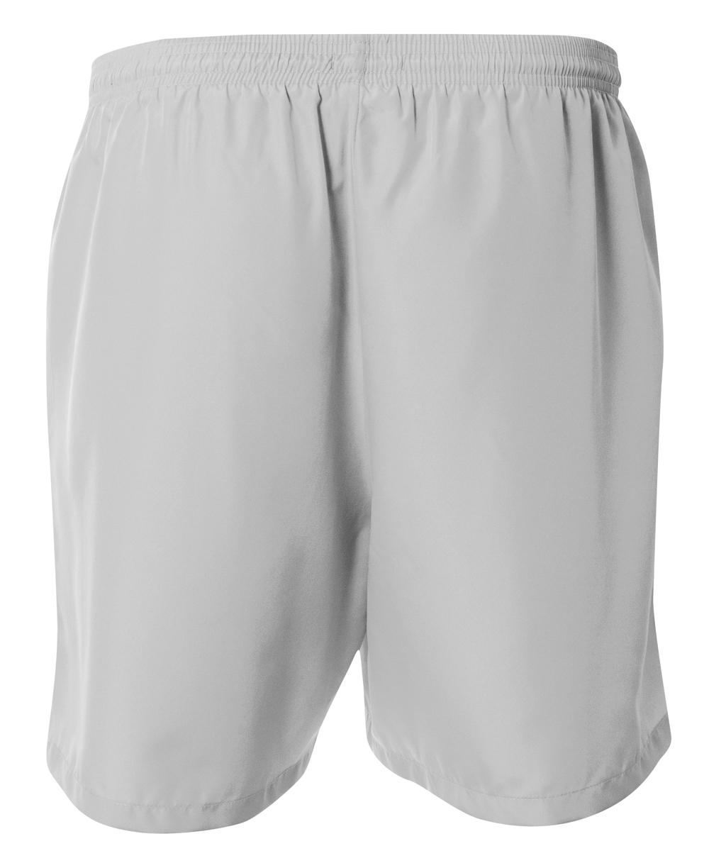 N5343 A4 Mens Woven Soccer Shorts - Back Image