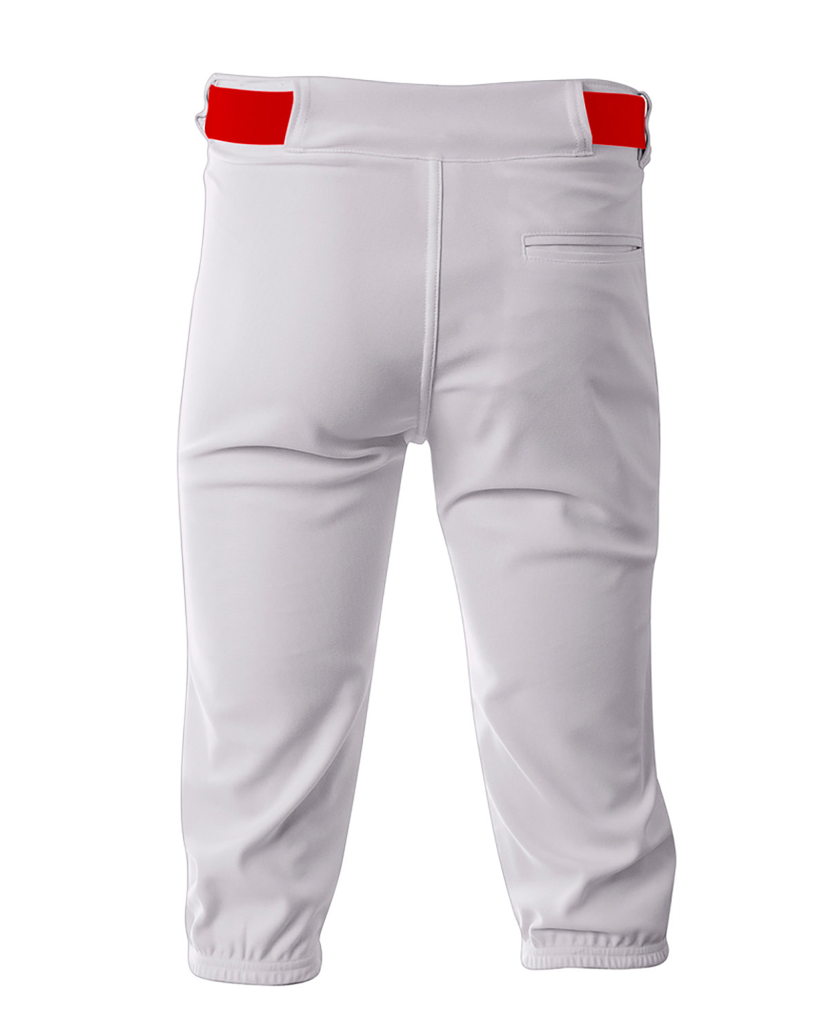 N6003 A4 Mens Baseball Knicker Pant - Back Image