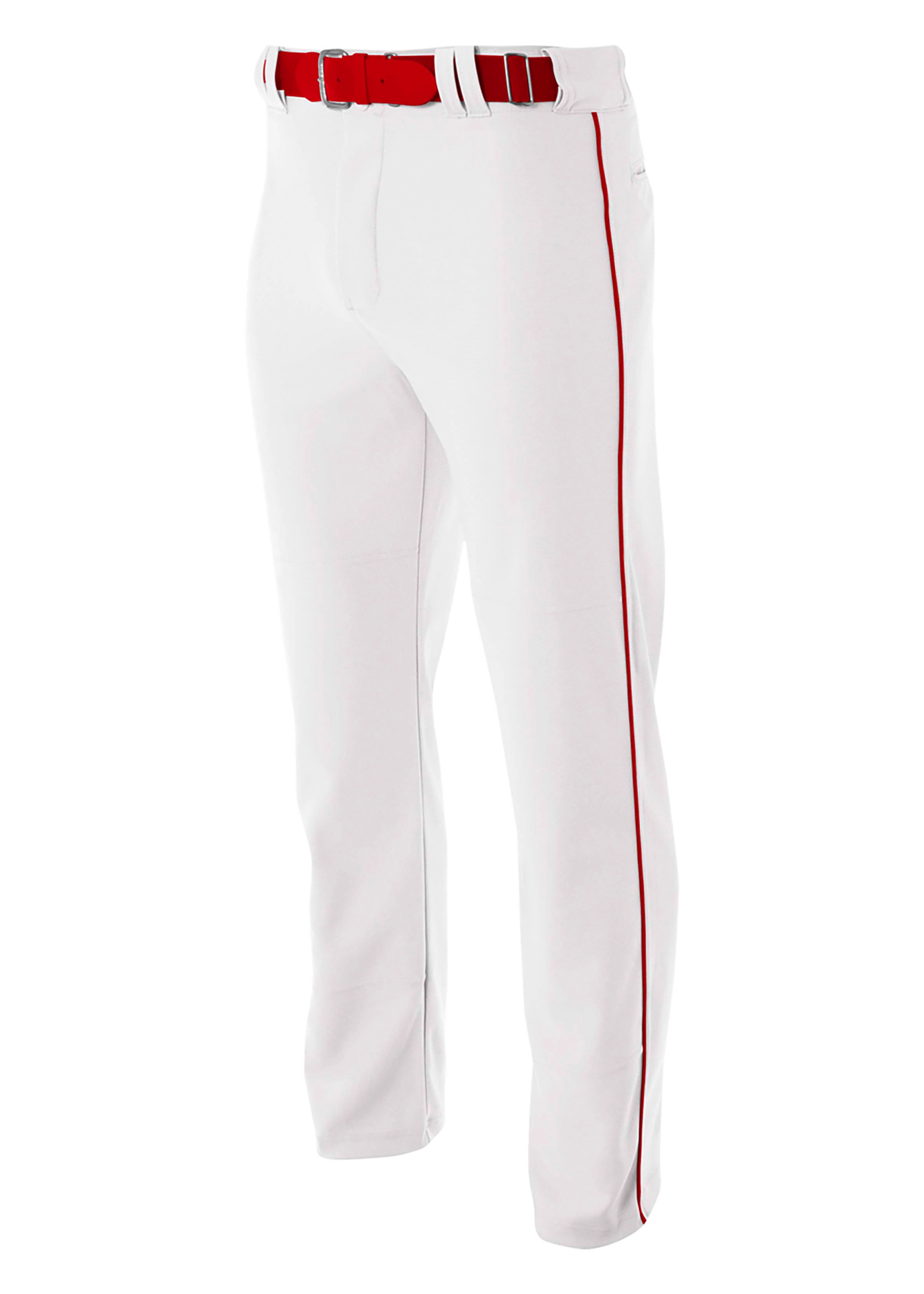 N6162 A4 Pro Style Open Bottom Baggy Cut Baseball Pants