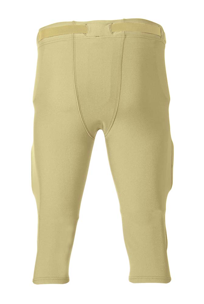 N6181 A4 Mens Flyless Football Pant N6181 A4 Mens Flyless Football Pant - Back Image