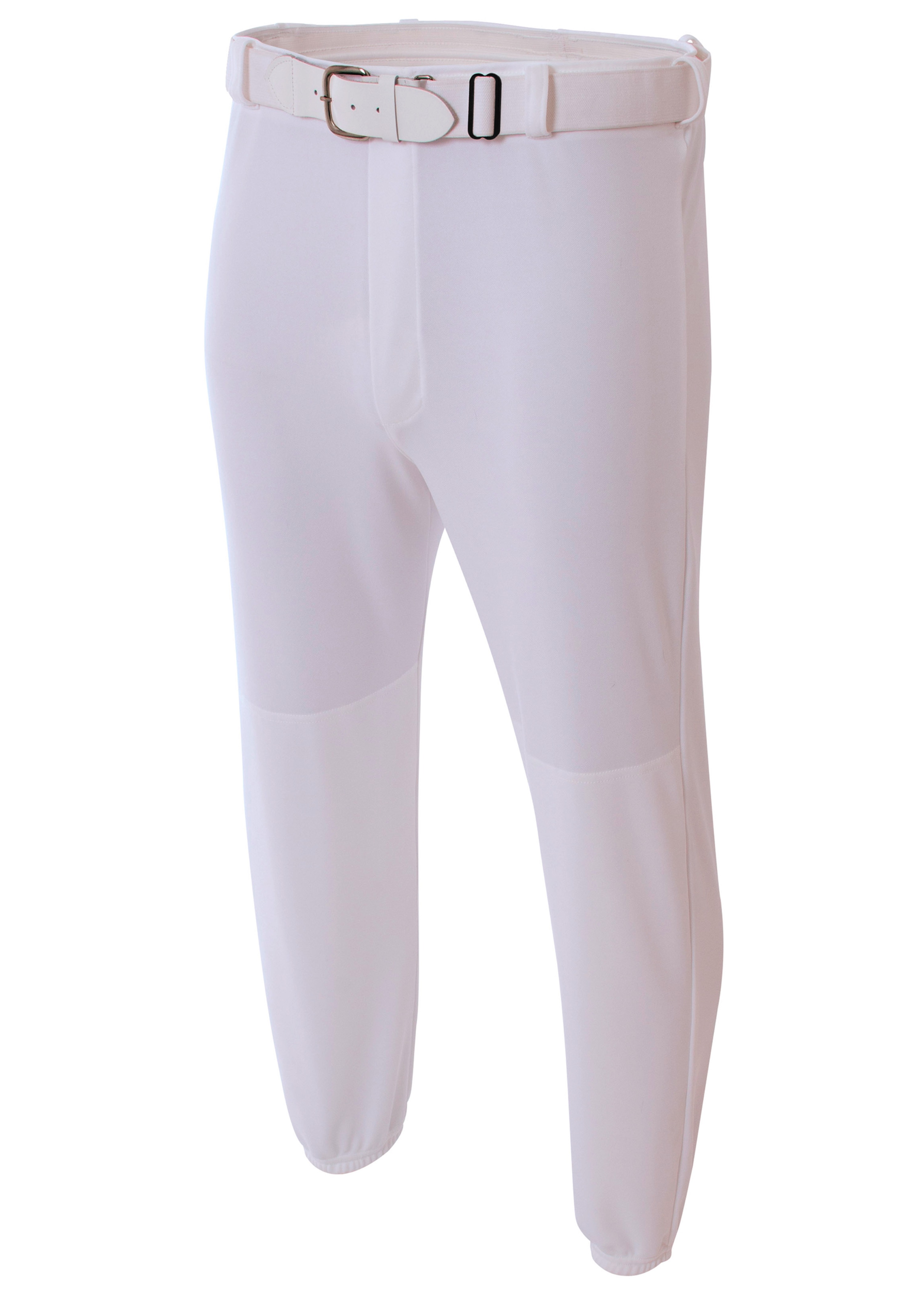 N6195 A4 Adult Double Play Polyester Baseball Pant with Elastic Waist and Belt Loops Zoom Image