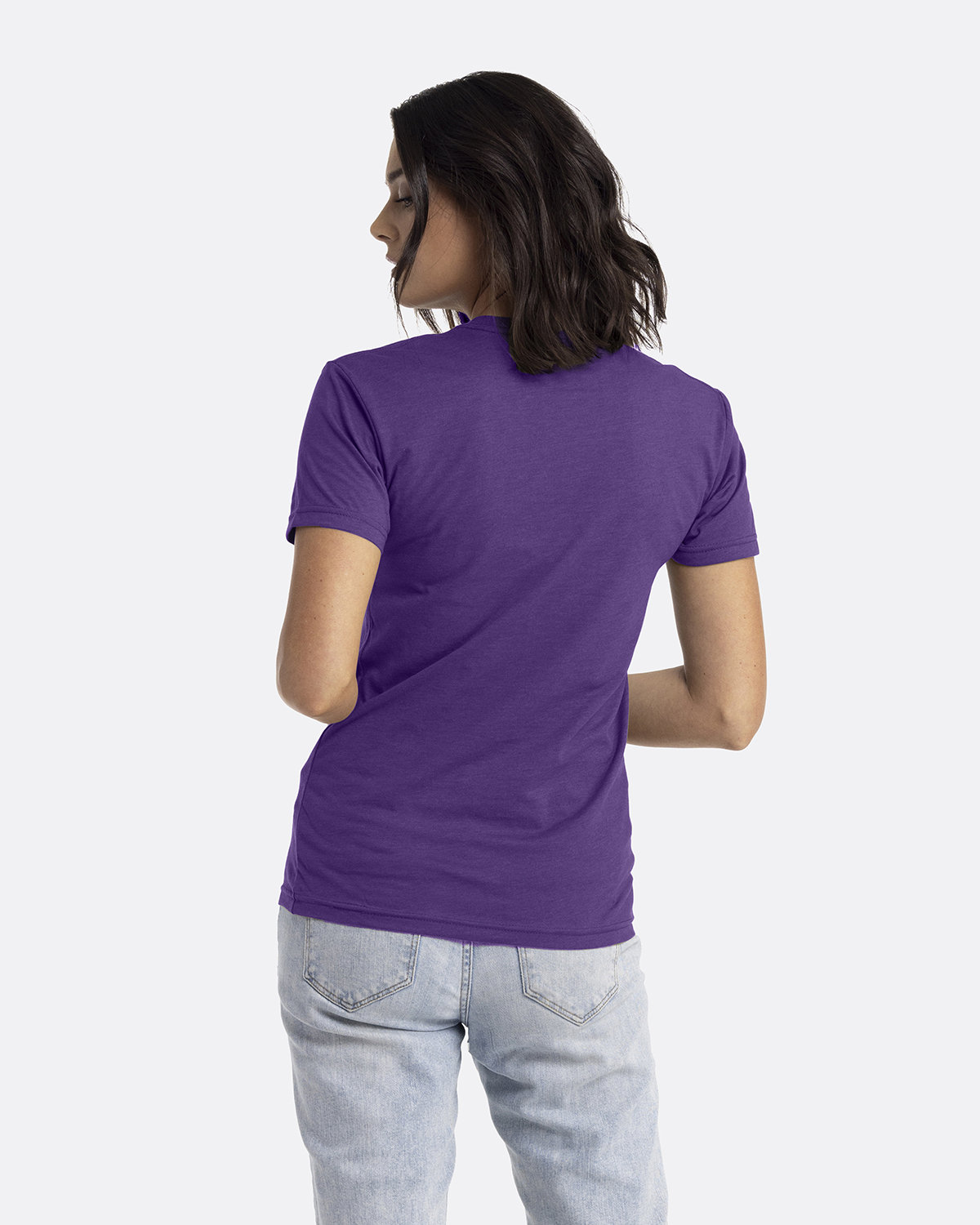 N6210 Next Level Unisex CVC Crewneck T-Shirt - Back Image