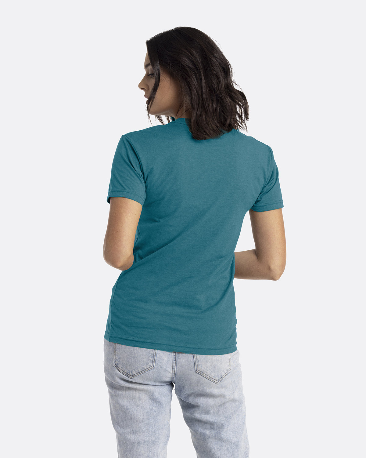 N6210 Next Level Unisex CVC Crewneck T-Shirt N6210 Next Level Unisex CVC Crewneck T-Shirt - Back Image