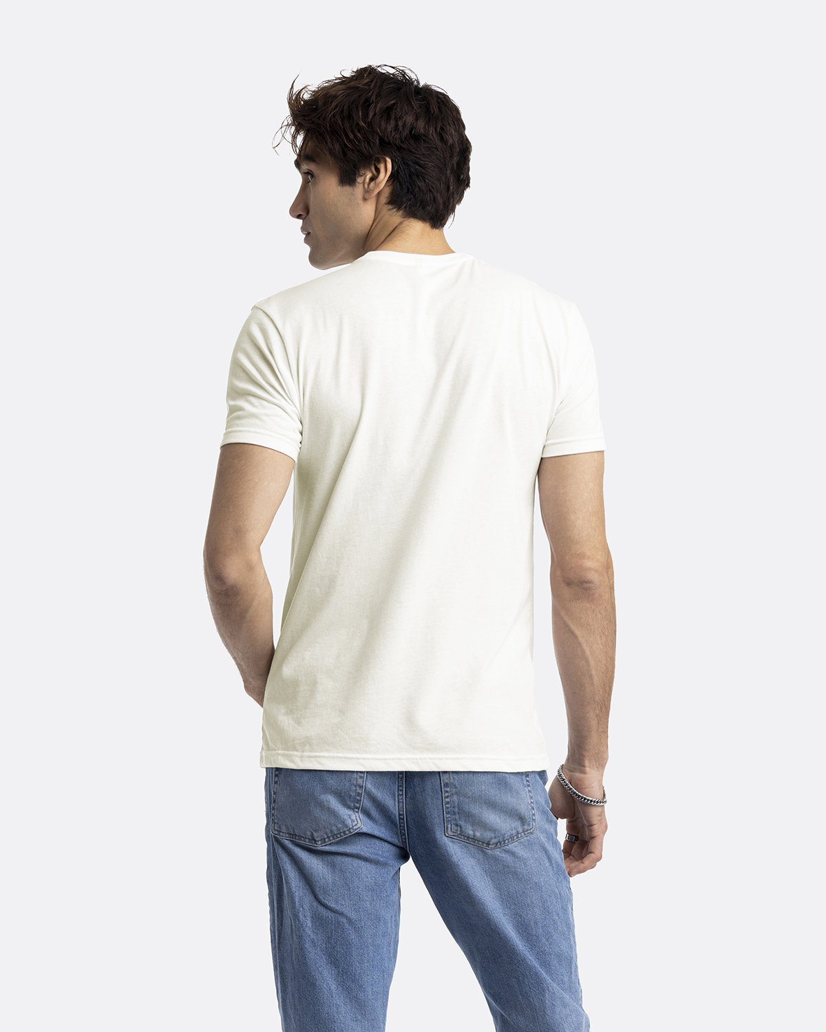 N6210 Next Level Unisex CVC Crewneck T-Shirt - Back Image