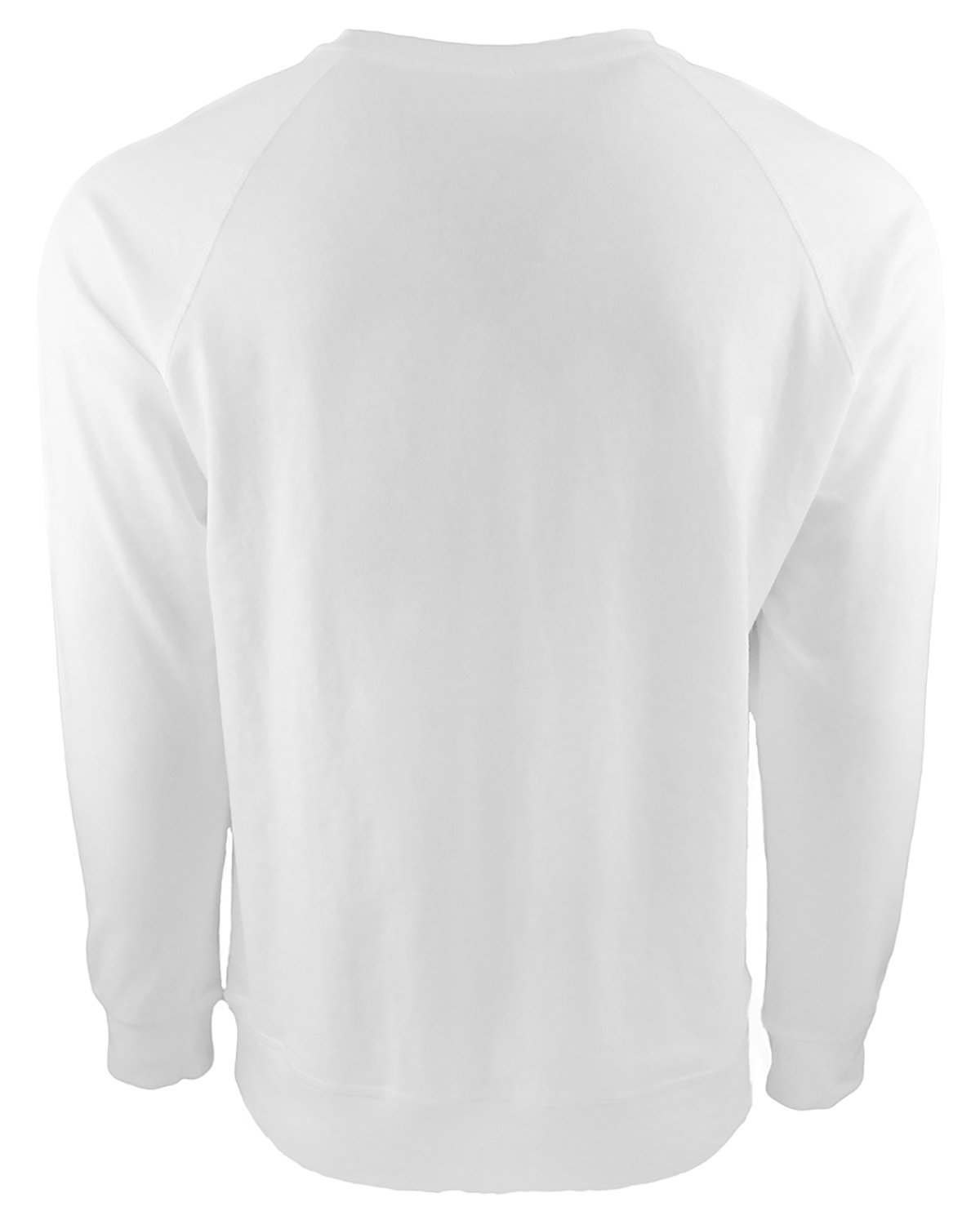 N9000 Next Level Unisex Laguna French Terry Raglan Sweatshirt N9000 Next Level Unisex Laguna French Terry Raglan Sweatshirt - Back Image
