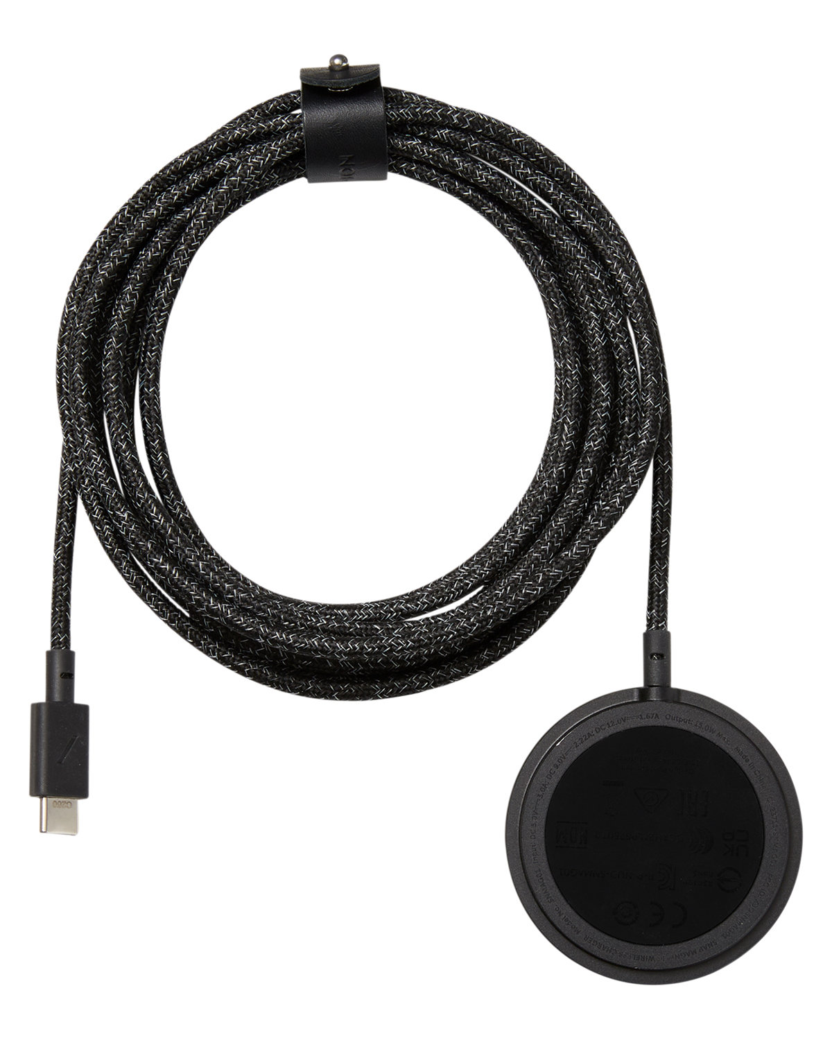 NU003 Native Union Snap Mobile Phone Magnetic Charger - Back Image