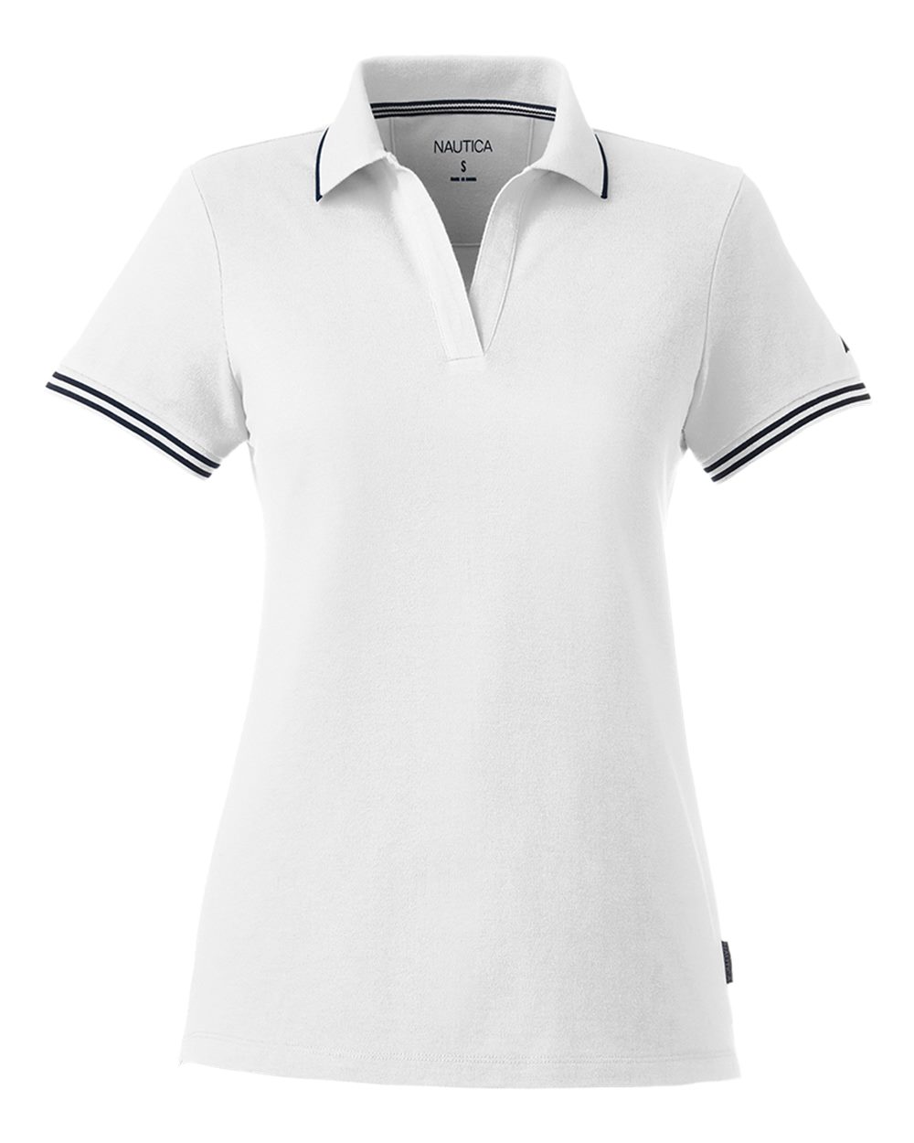 N17168 Nautica Ladies Deck Polo N17168 Nautica Ladies Deck Polo