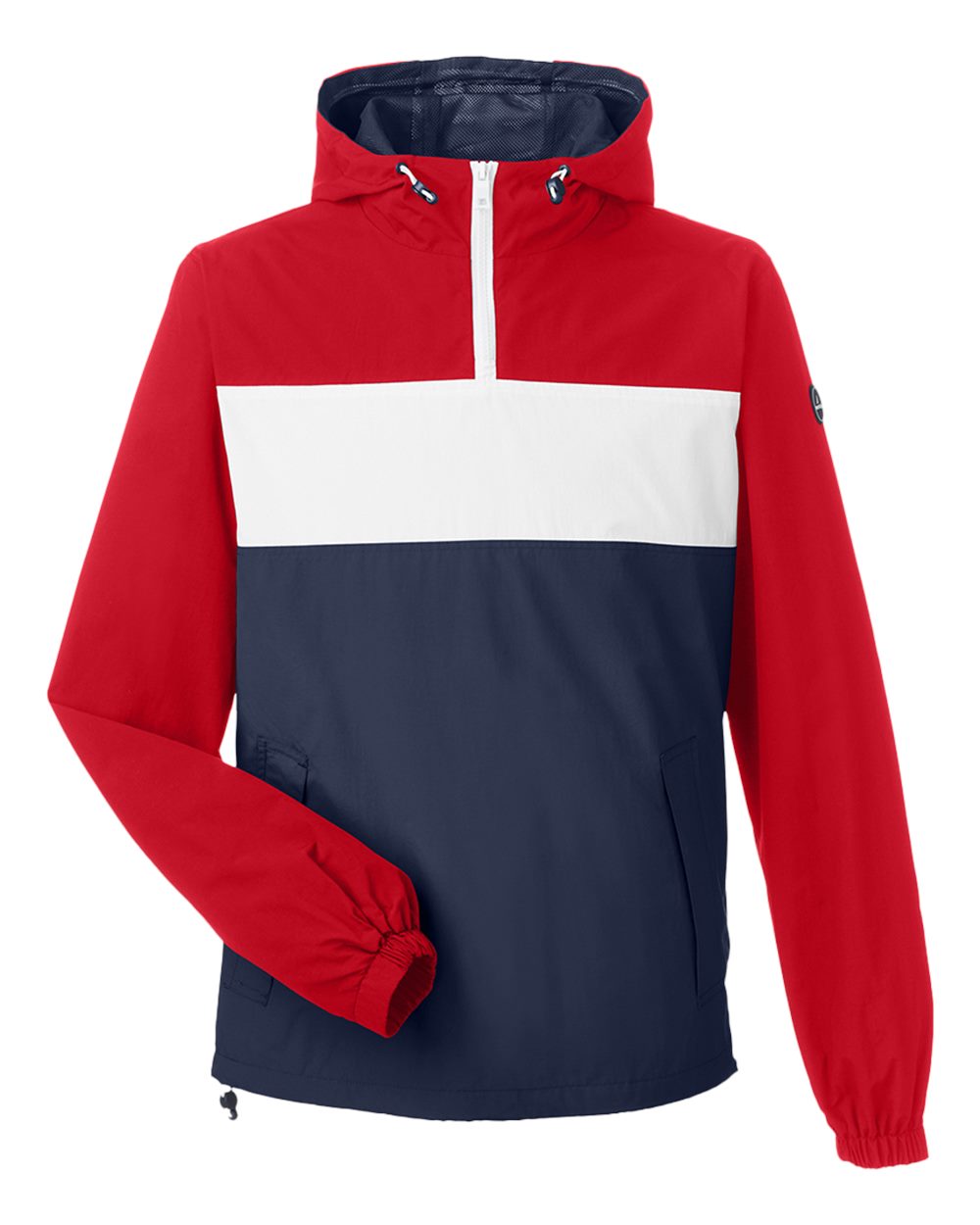 N17174 Nautica Unisex Windward Pullover Anorak
