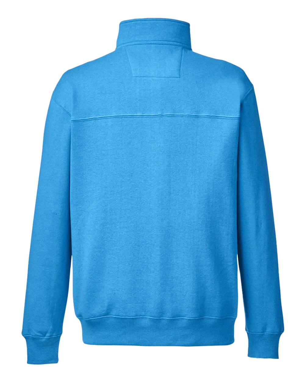 N17176 Nautica Mens Anchor Quarter-Zip Pullover N17176 Nautica Mens Anchor Quarter-Zip Pullover - Back Image