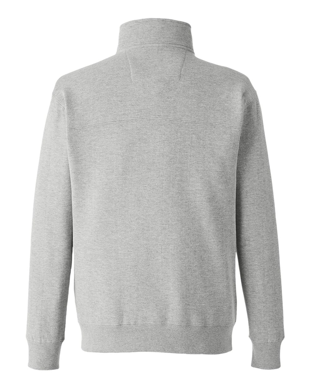 N17176 Nautica Mens Anchor Quarter-Zip Pullover - Back Image