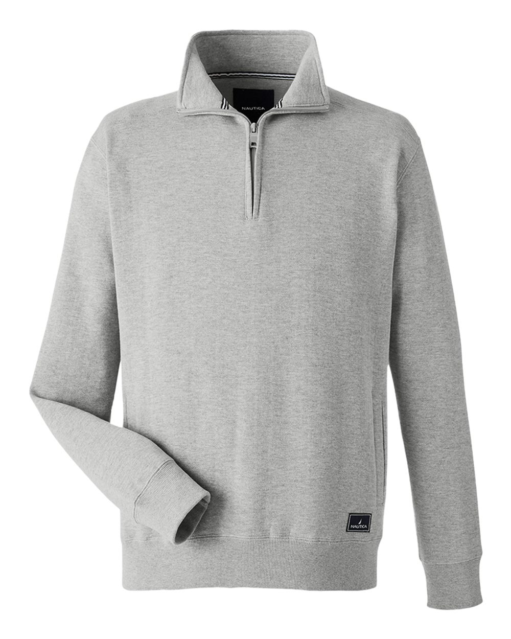 N17176 Nautica Mens Anchor Quarter-Zip Pullover N17176 Nautica Mens Anchor Quarter-Zip Pullover