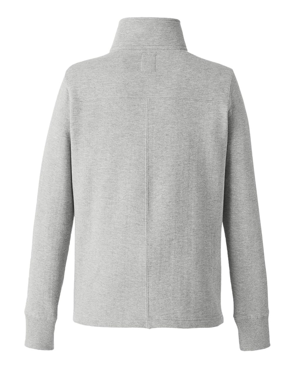 N17397 Nautica Ladies Anchor Quarter-Zip Pullover - Back Image