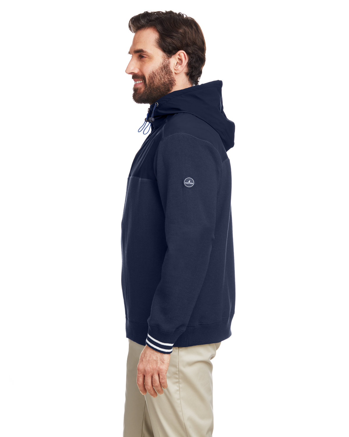 N17582 Nautica Mens Navigator Full-Zip Jacket - Siide Image