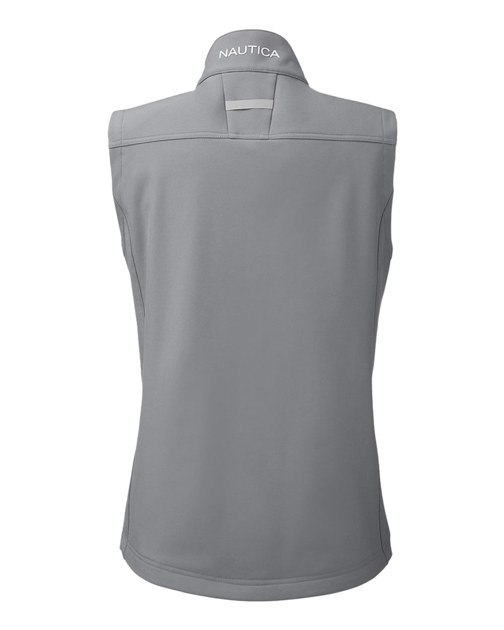 N17908 Nautica Ladies Wavestorm Softshell Vest - Back Image