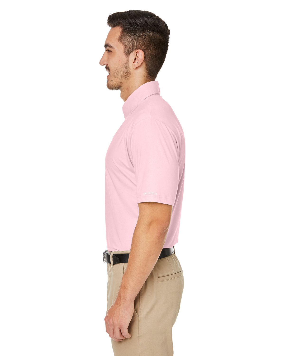 N17922 Nautica Mens Saltwater Stretch Polo - Siide Image