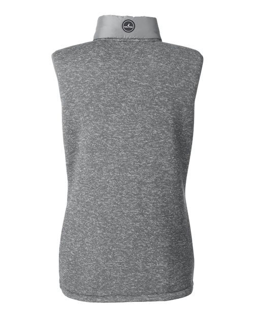 N17947 Nautica Ladies Harbor Puffer Vest - Back Image
