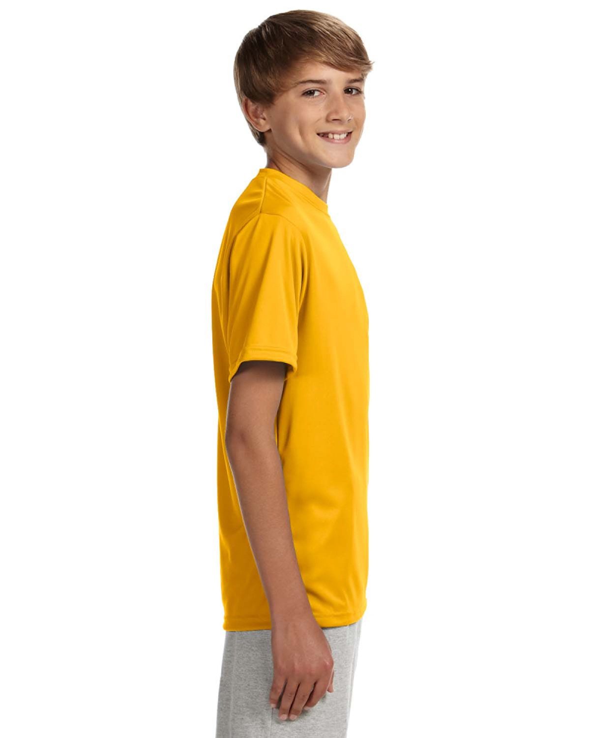 NB3142 A4 Youth Cooling Performance T-Shirt - Siide Image