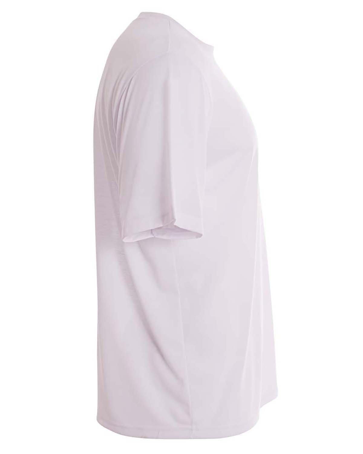 NB3264 A4 Youth Shorts Sleeve Spun Poly T-Shirt - Siide Image
