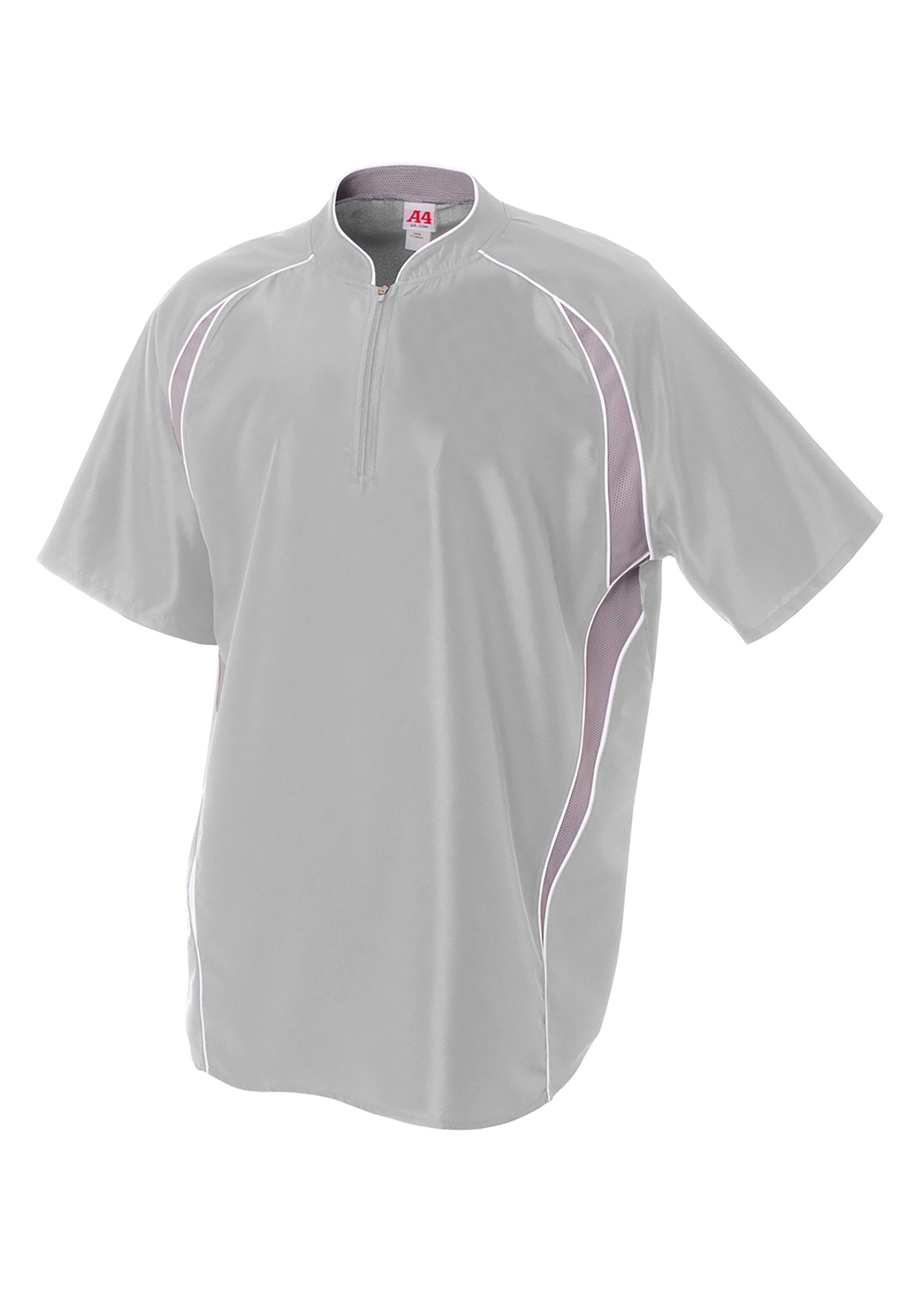 NB4241 A4 Youth 1/4 Zip Batting Jacket NB4241 A4 Youth 1/4 Zip Batting Jacket