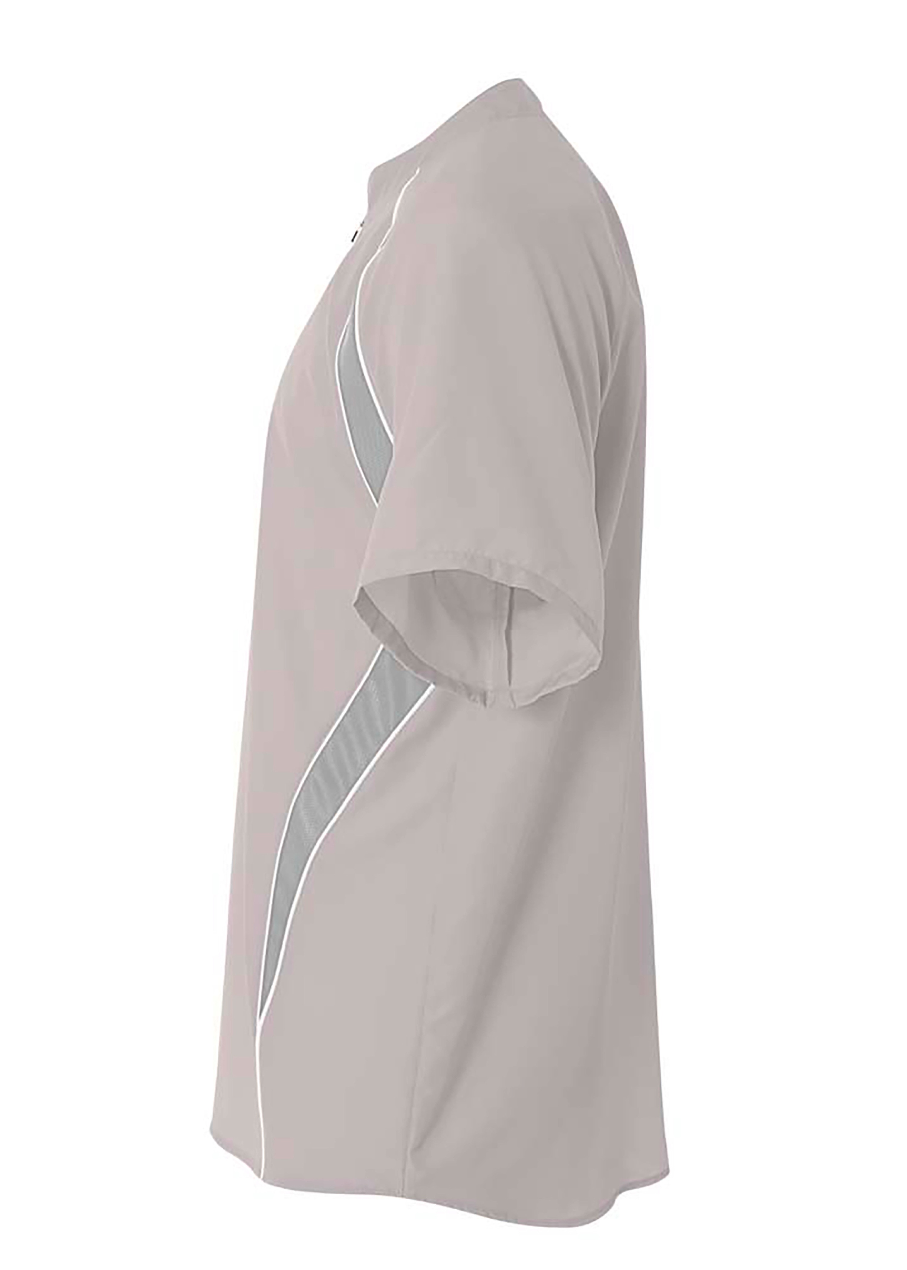NB4241 A4 Youth 1/4 Zip Batting Jacket - Siide Image