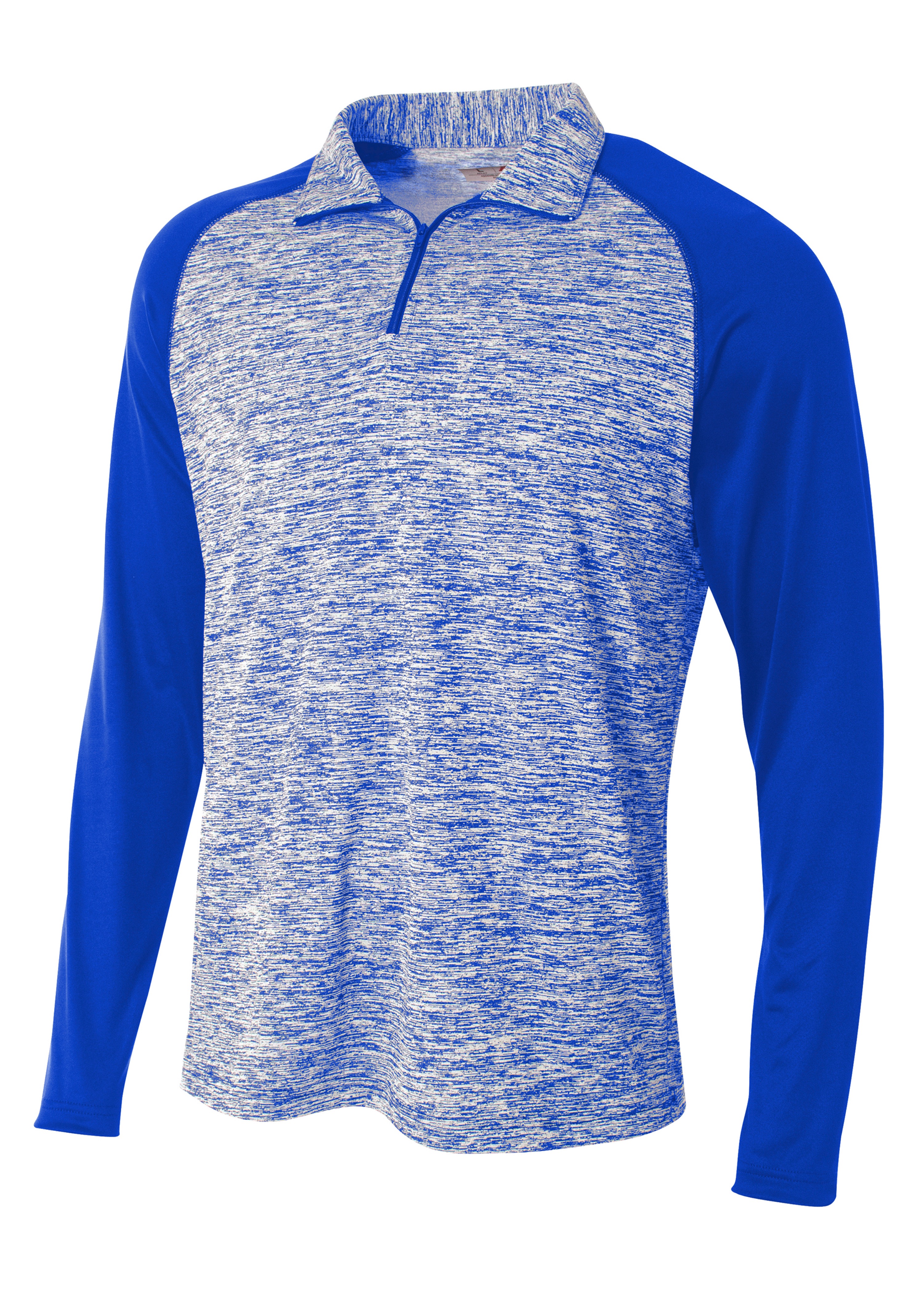 NB4249 A4 Youth Space Dye Quarter-Zip