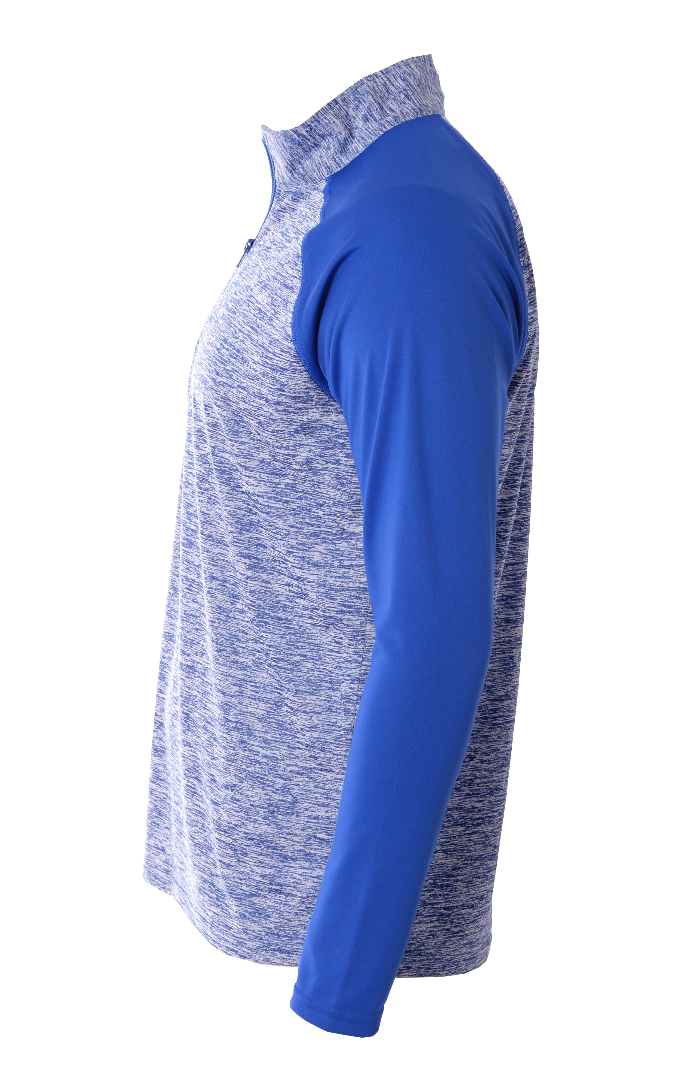 NB4249 A4 Youth Space Dye Quarter-Zip - Siide Image