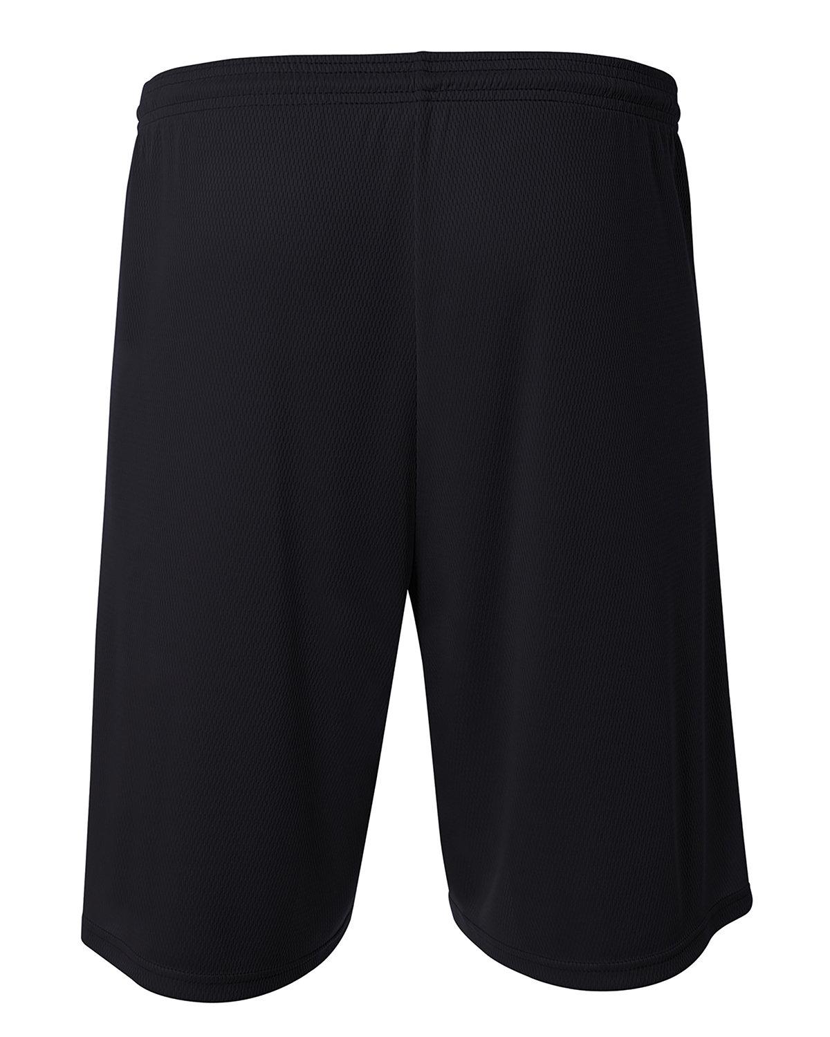 NB5281 A4 Youth Cooling Performance Power Mesh Practice Short - Back Image